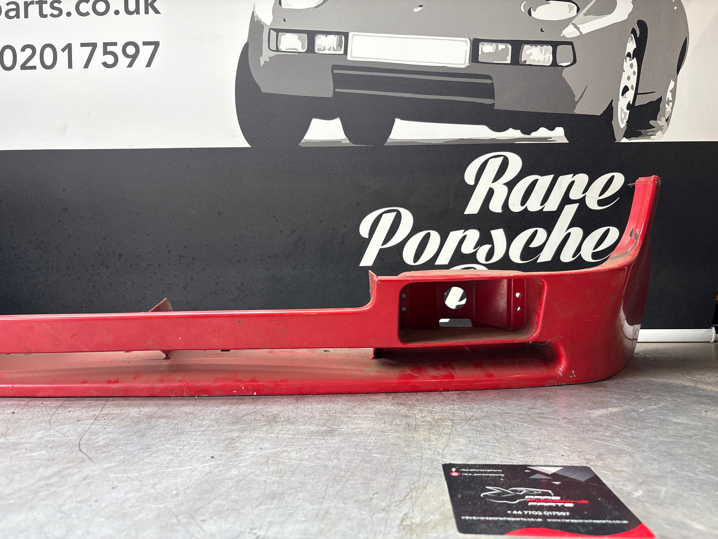 Porsche 944 Front spoiler, valance with fog light used 93150537105