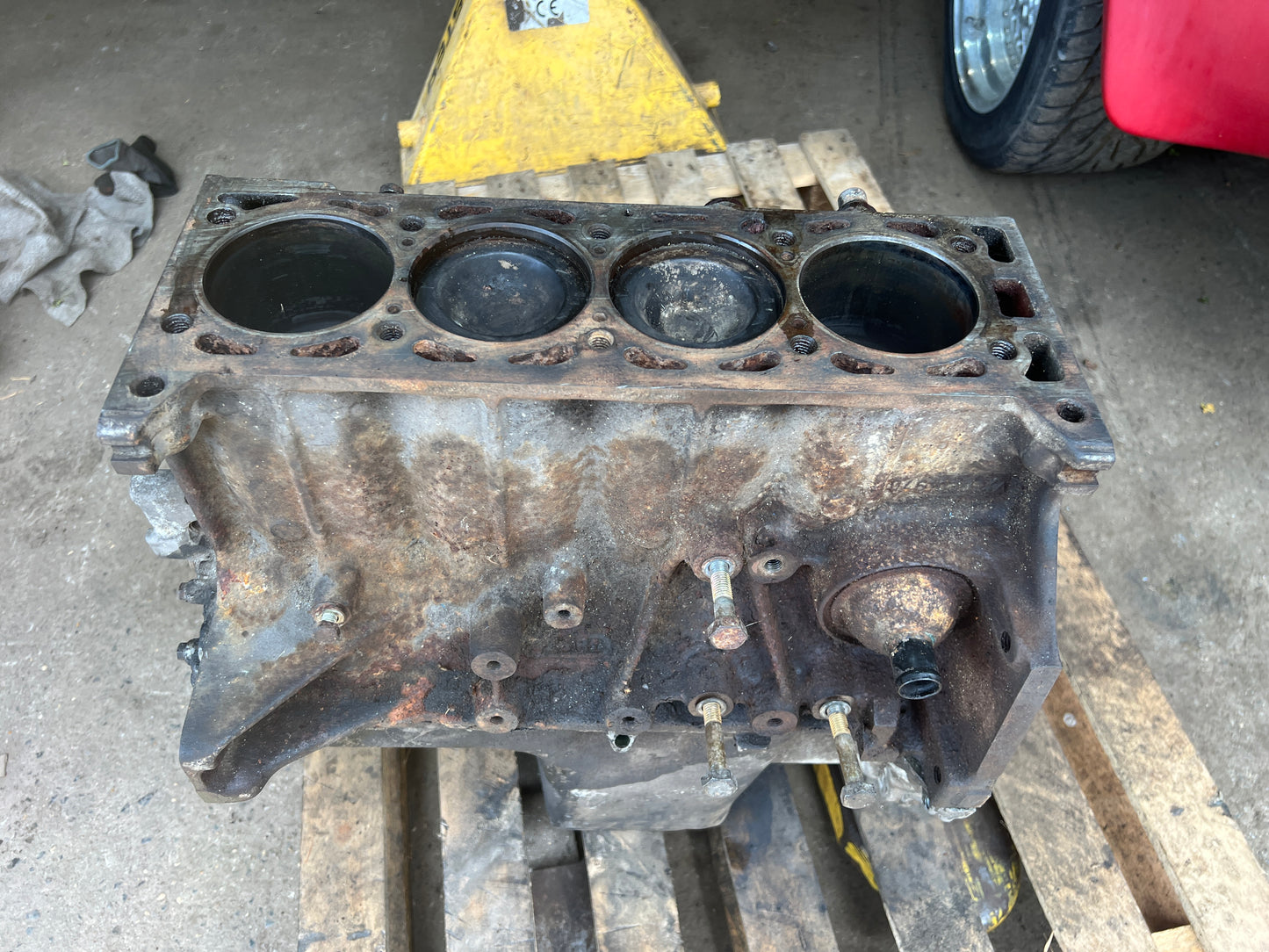 Porsche 924 Turbo S2 Engine, Short Block 931 for spare or repairs