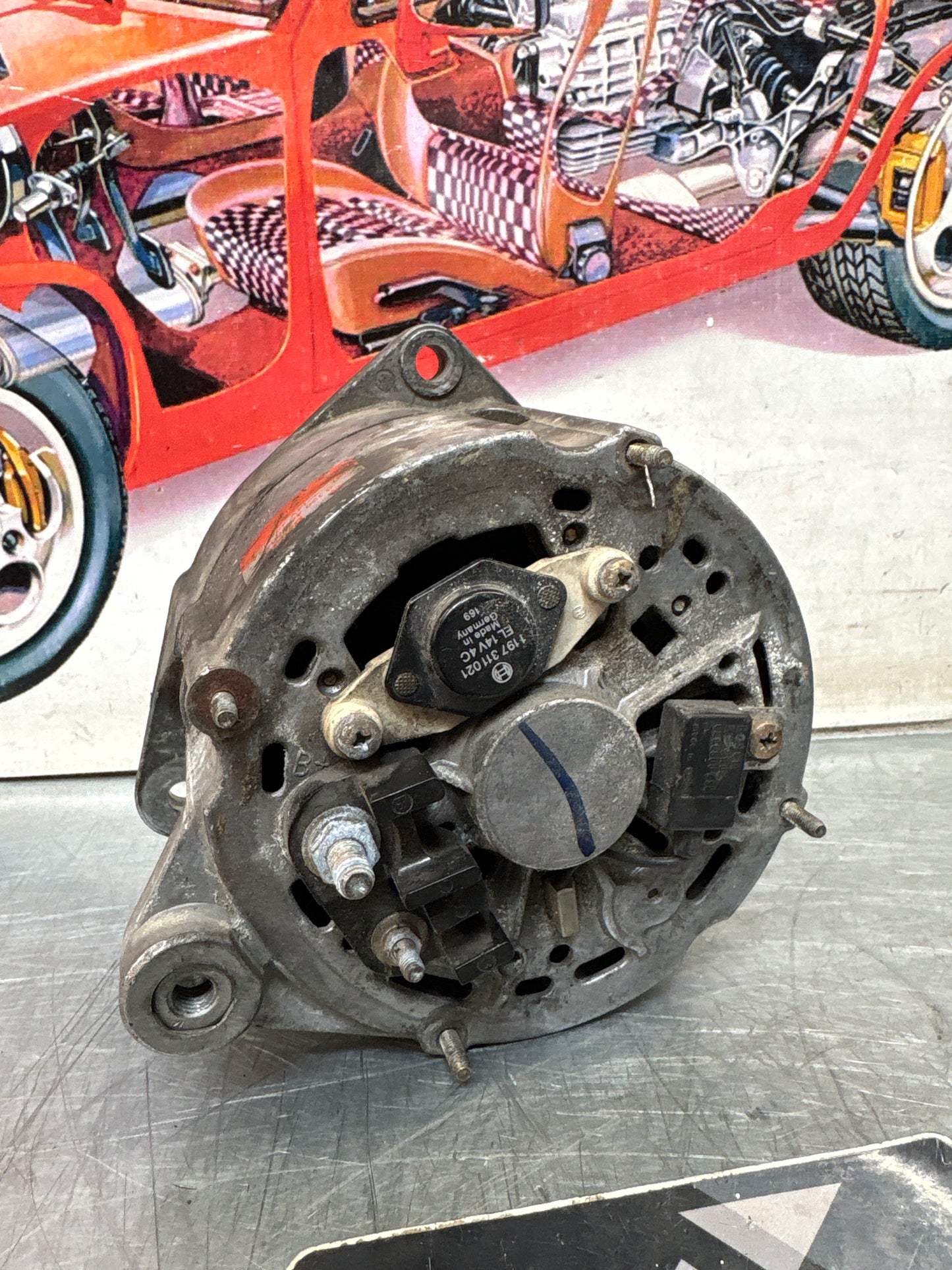 Porsche 928 Alternator, used 0120468006 / 92860301104
