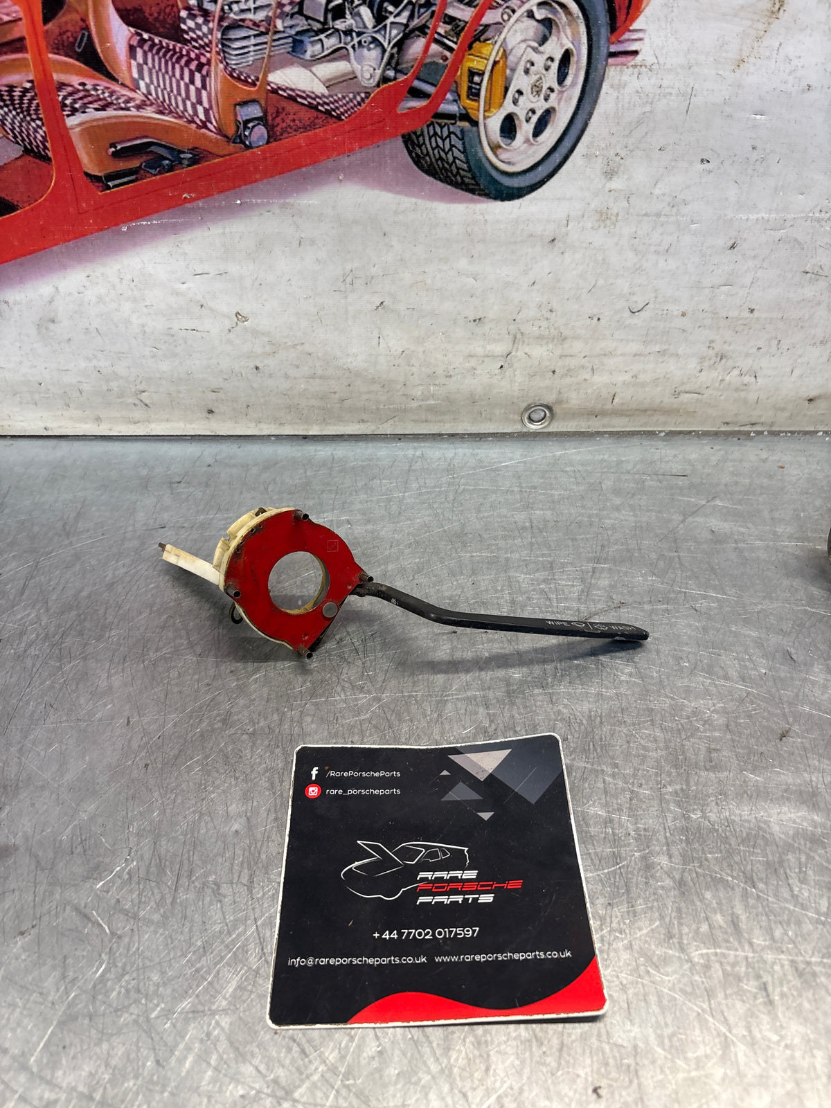 Porsche 914 steering coloumn wiper switch, used 91461391515