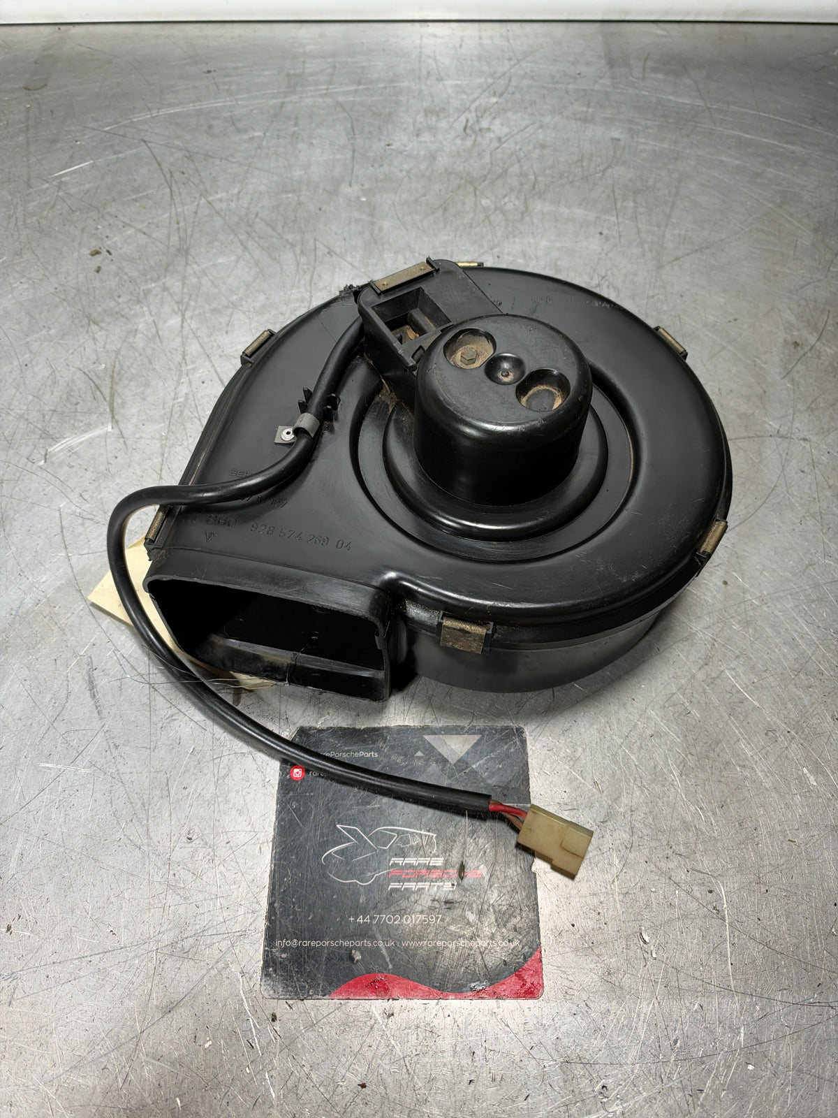 Porsche 928 Blower motor, used, tested 92857426704 / 92857426904