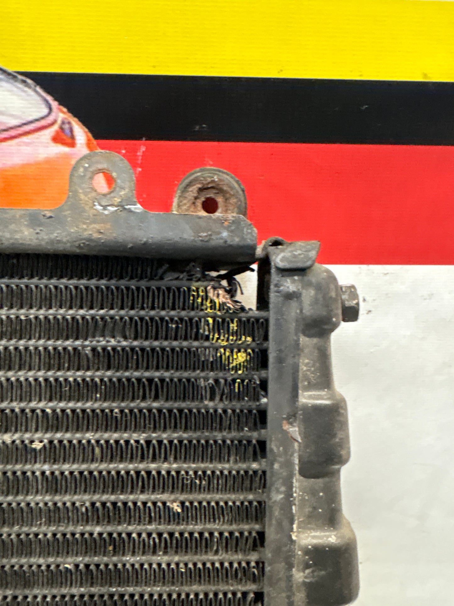 Porsche 924 radiator used 477121251A pressure tested