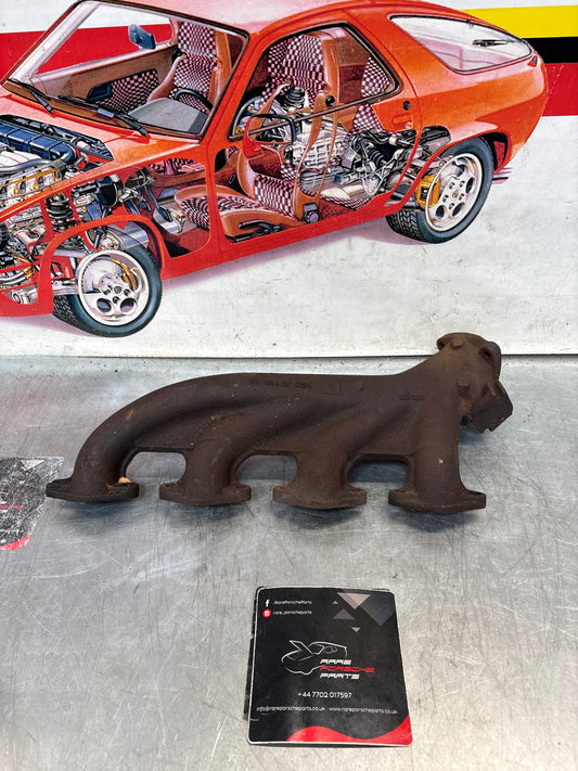 Porsche 928 exhaust manifold, used 9281111380R