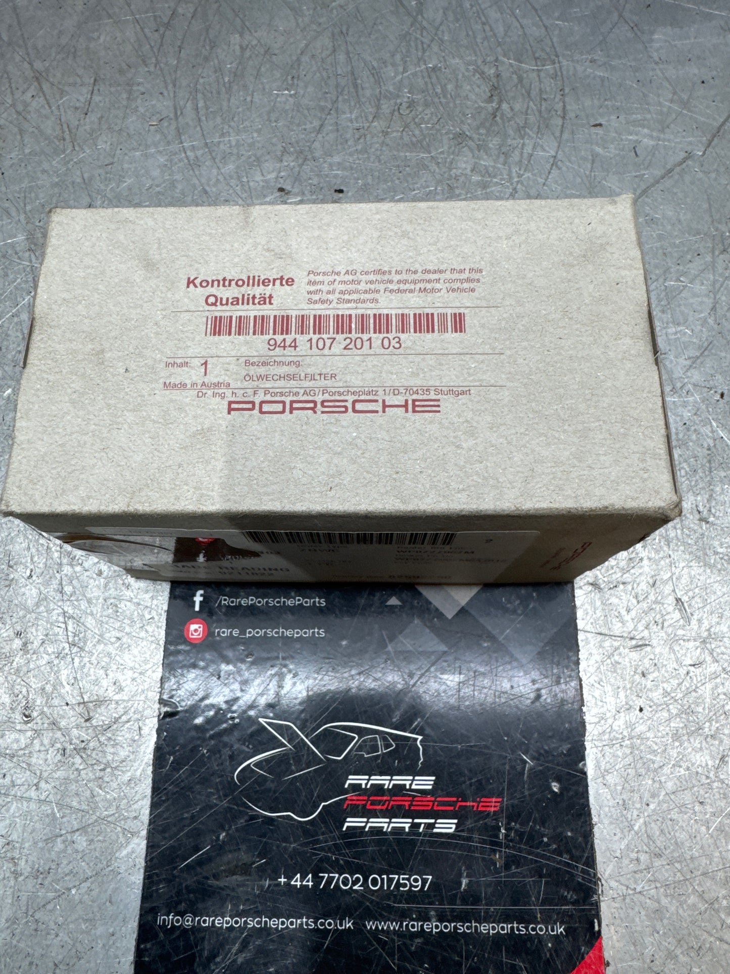 Oil filter for Porsche 924S 965 944 968  94410720103