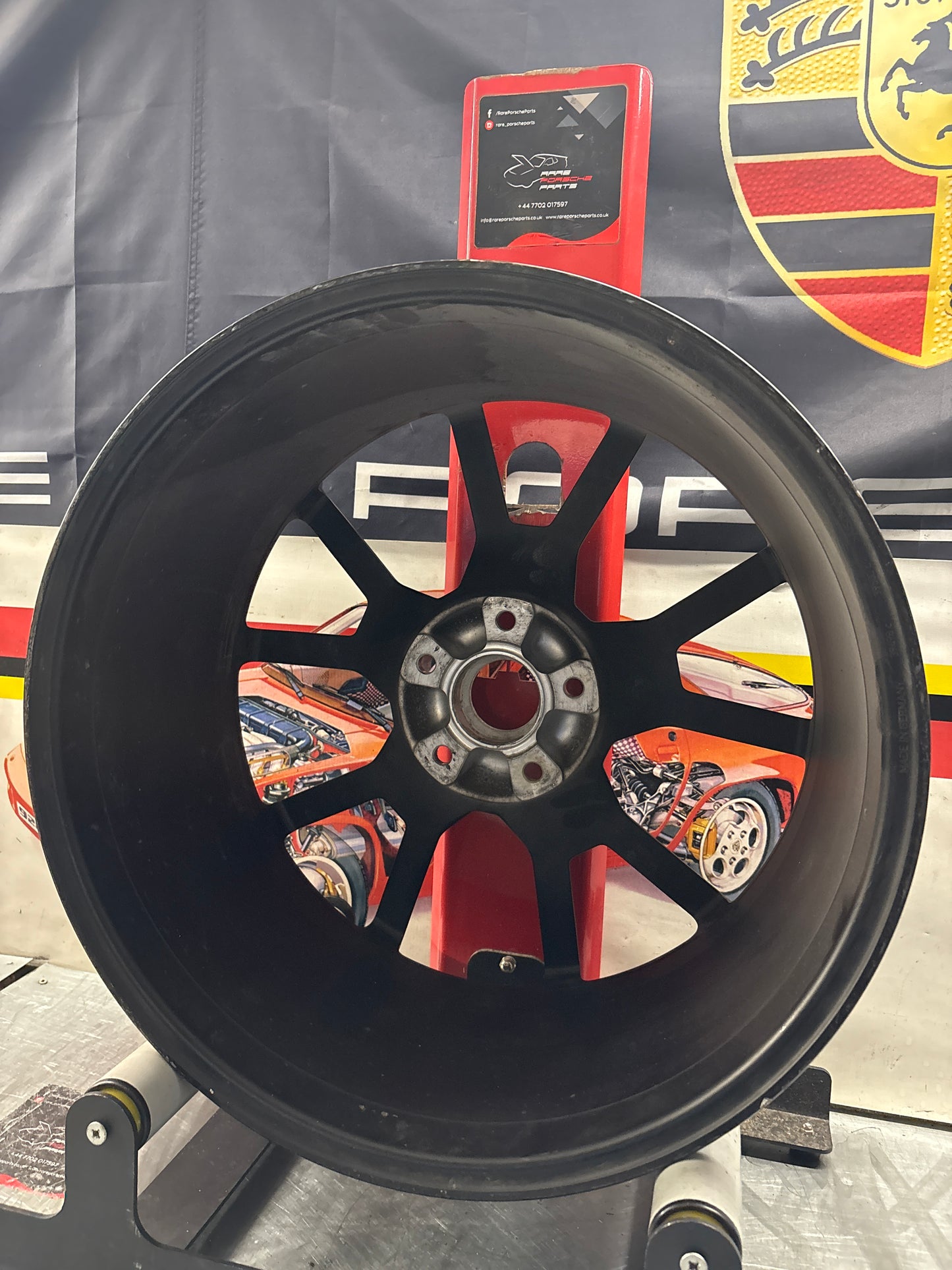 Porsche Taycan GTS 9.5Jx21” ET60 alloy wheel, 9J1601025BC, for spares or repair