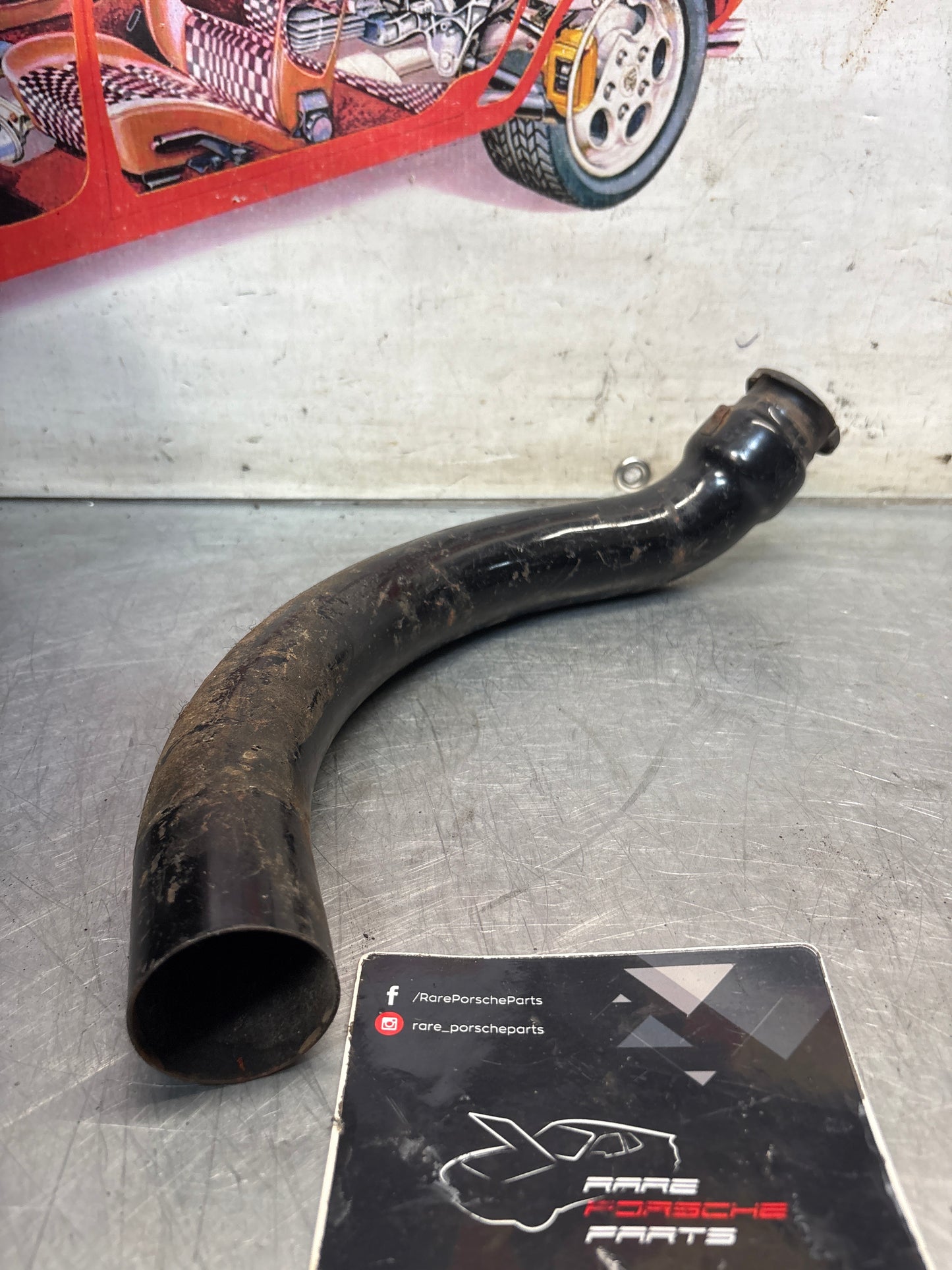 Porsche 911 F fuel filler neck, used 90120105120