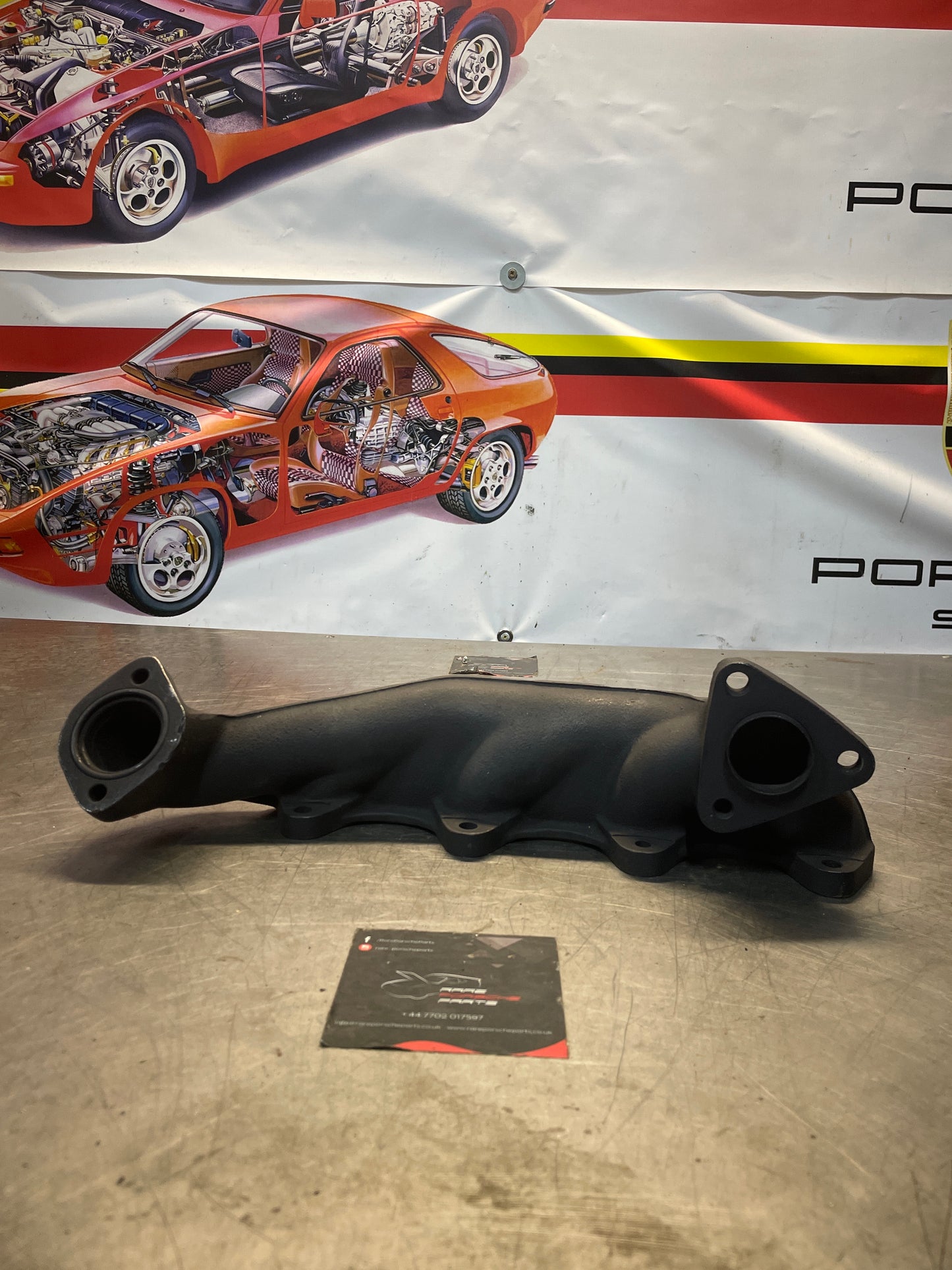 Porsche 924 turbo exhaust manifold. 9311116011R