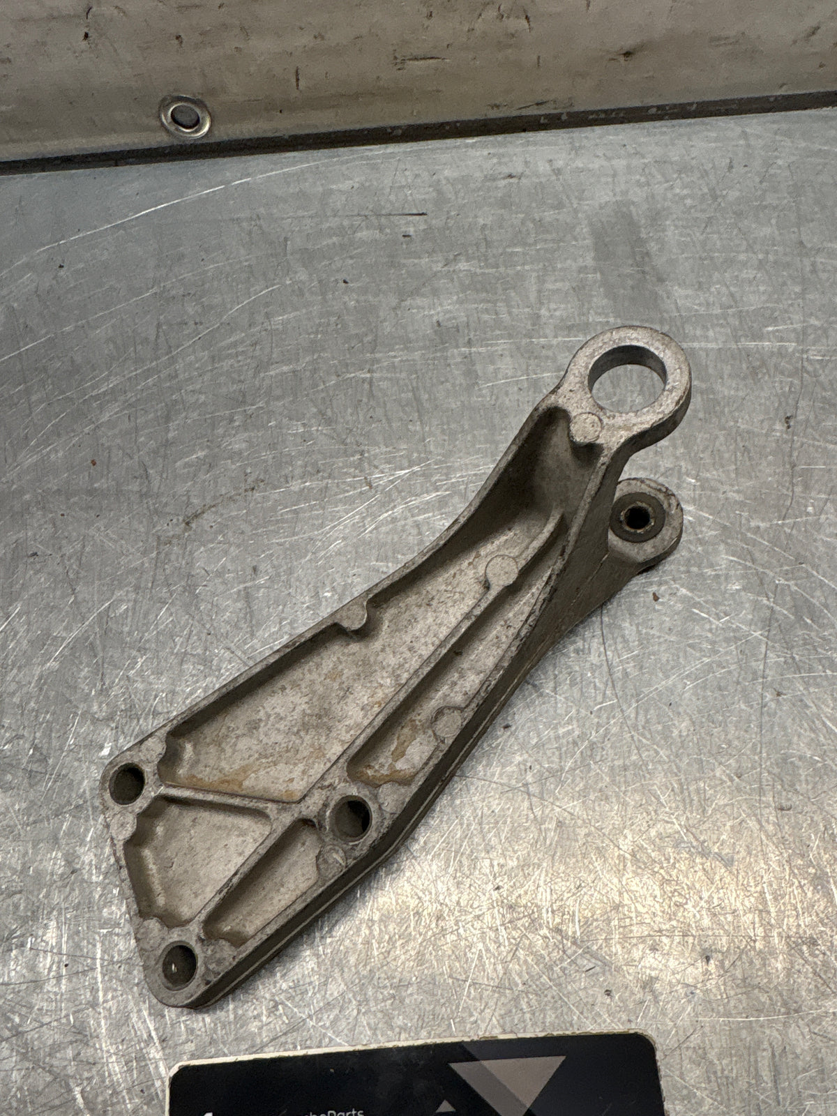 Porsche 911 G air pump support bracket, used 9111131130R