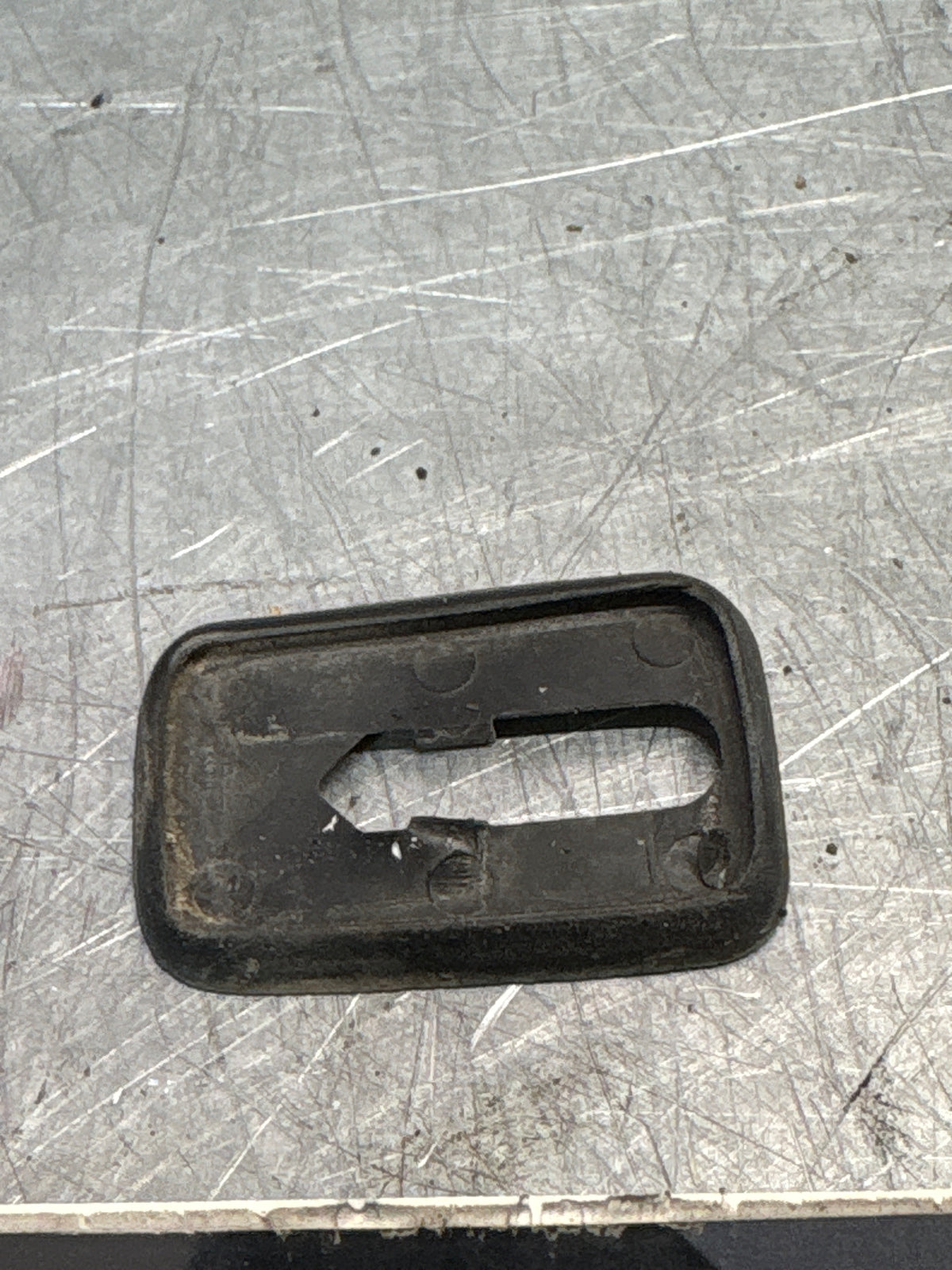 Porsche 924 door handle desk pad, used