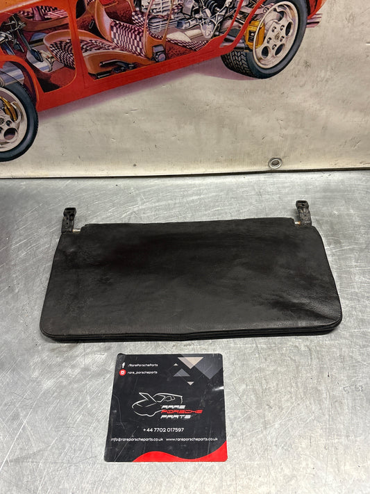 Porsche 928 L+R rear sunvisor, black, used 92873103504