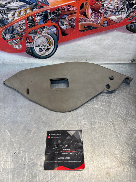 Porsche 928 Rear Seat Side Panel Right, grey, used 92852204204