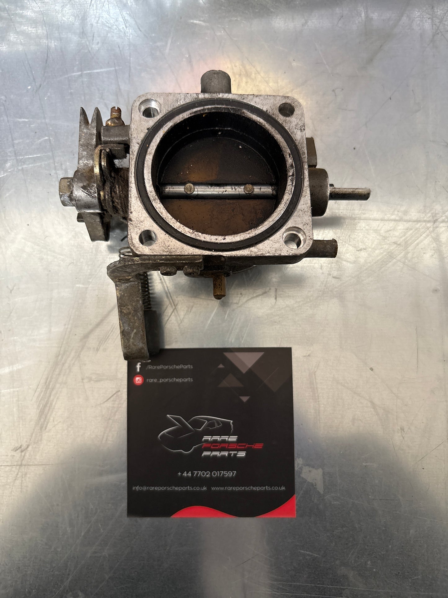 Porsche 944 Turbo Throttle Body Butterfly Valve 951110530R, used
