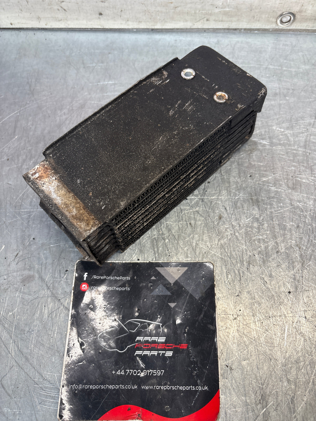 Porsche 914 oil cooler, used 021117021B