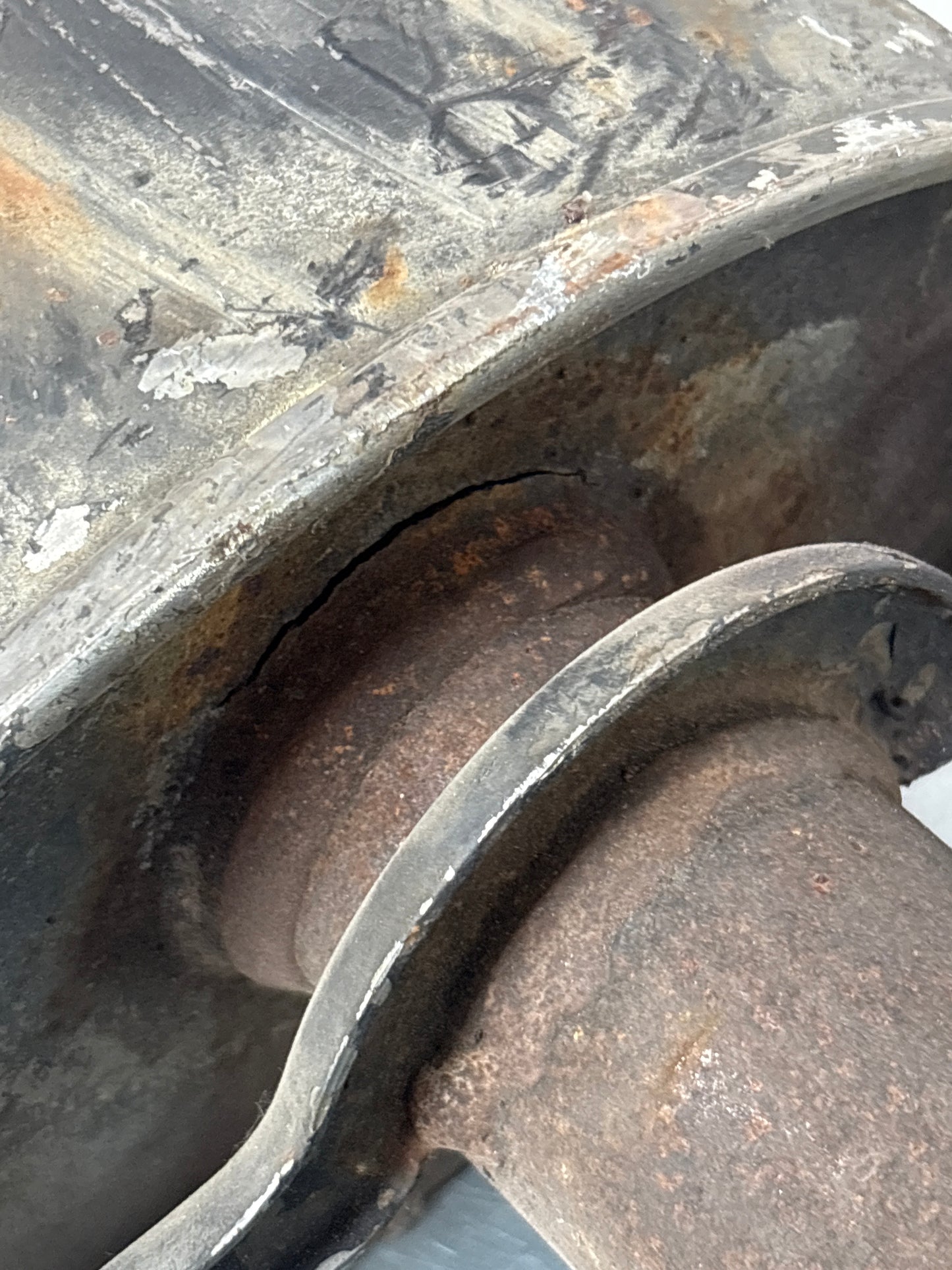 Porsche 944 2.5 N/A Bischoff exhaust system rear muffler, used 94411108301