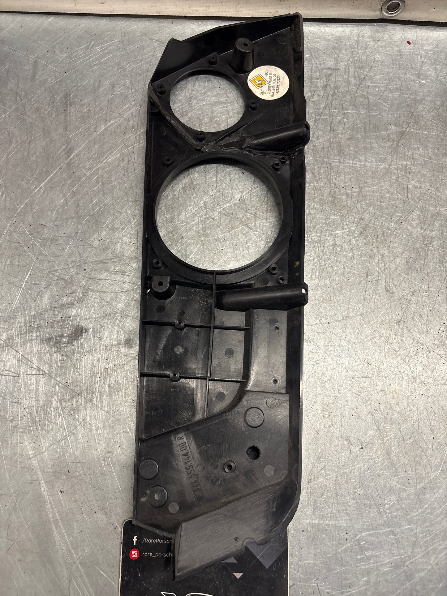 Porsche 944 right speaker board housing, used 94455514400 / 94464503600