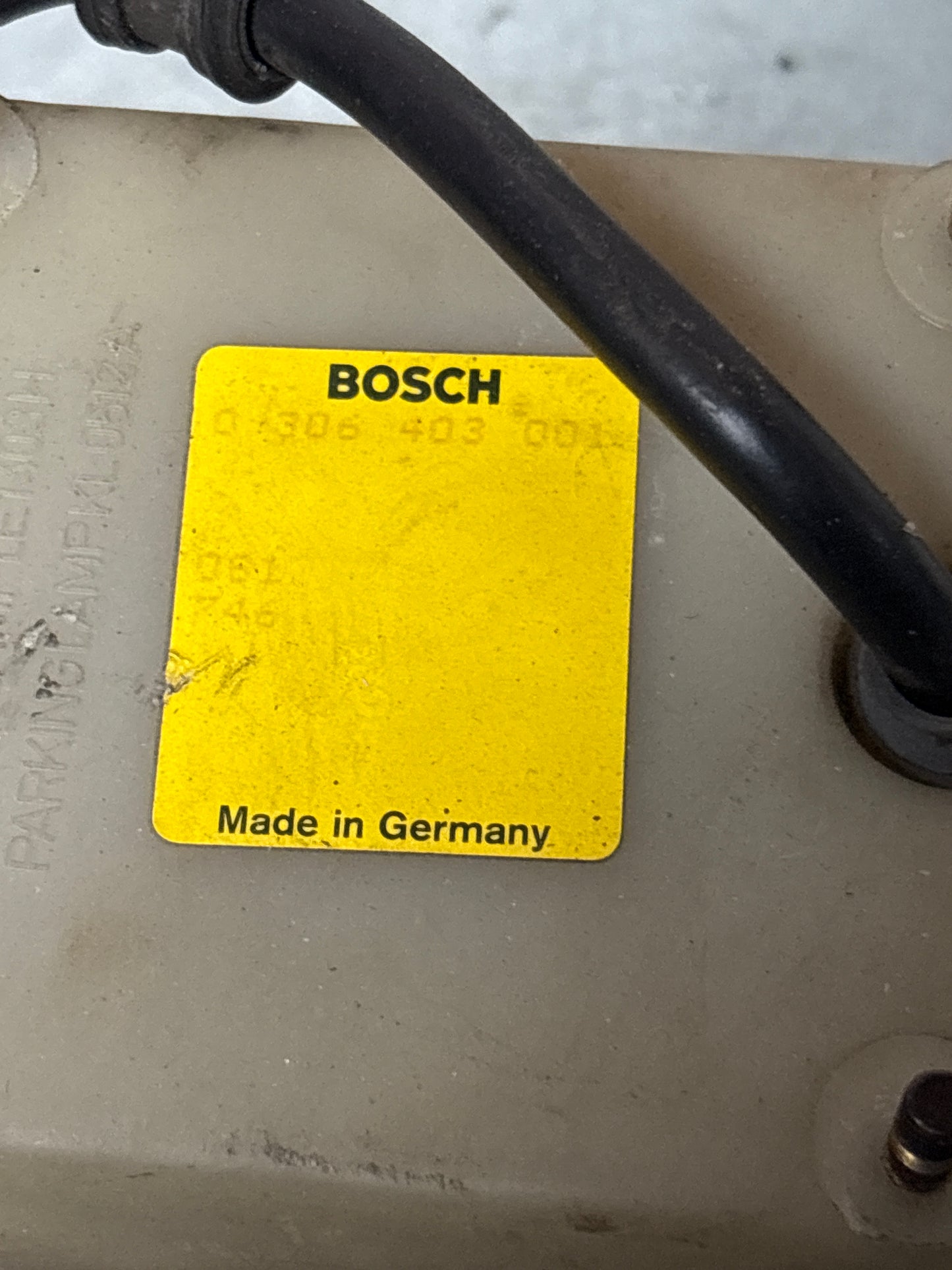 Fendinebbia Porsche 928 Bosch, sinistro, usato 0306403001