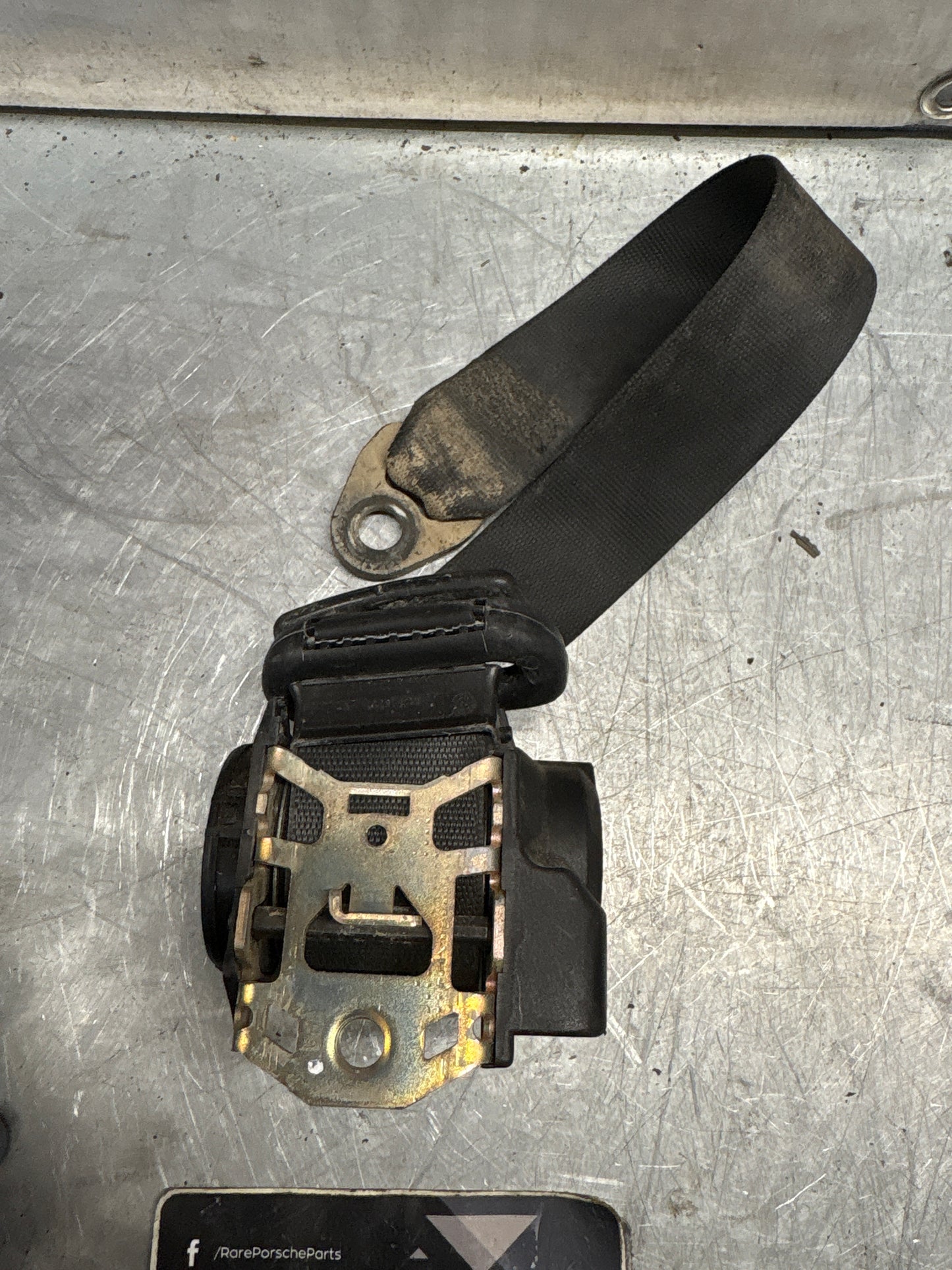 Porsche 911 996 rear right seatbelt, used 99680303603