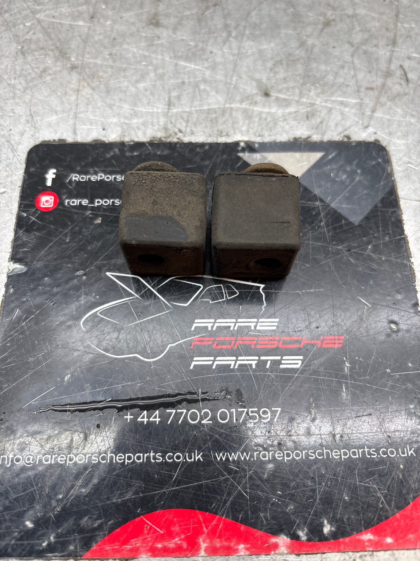 Porsche 924S / 944 Radiator top rubber mounts in used condition