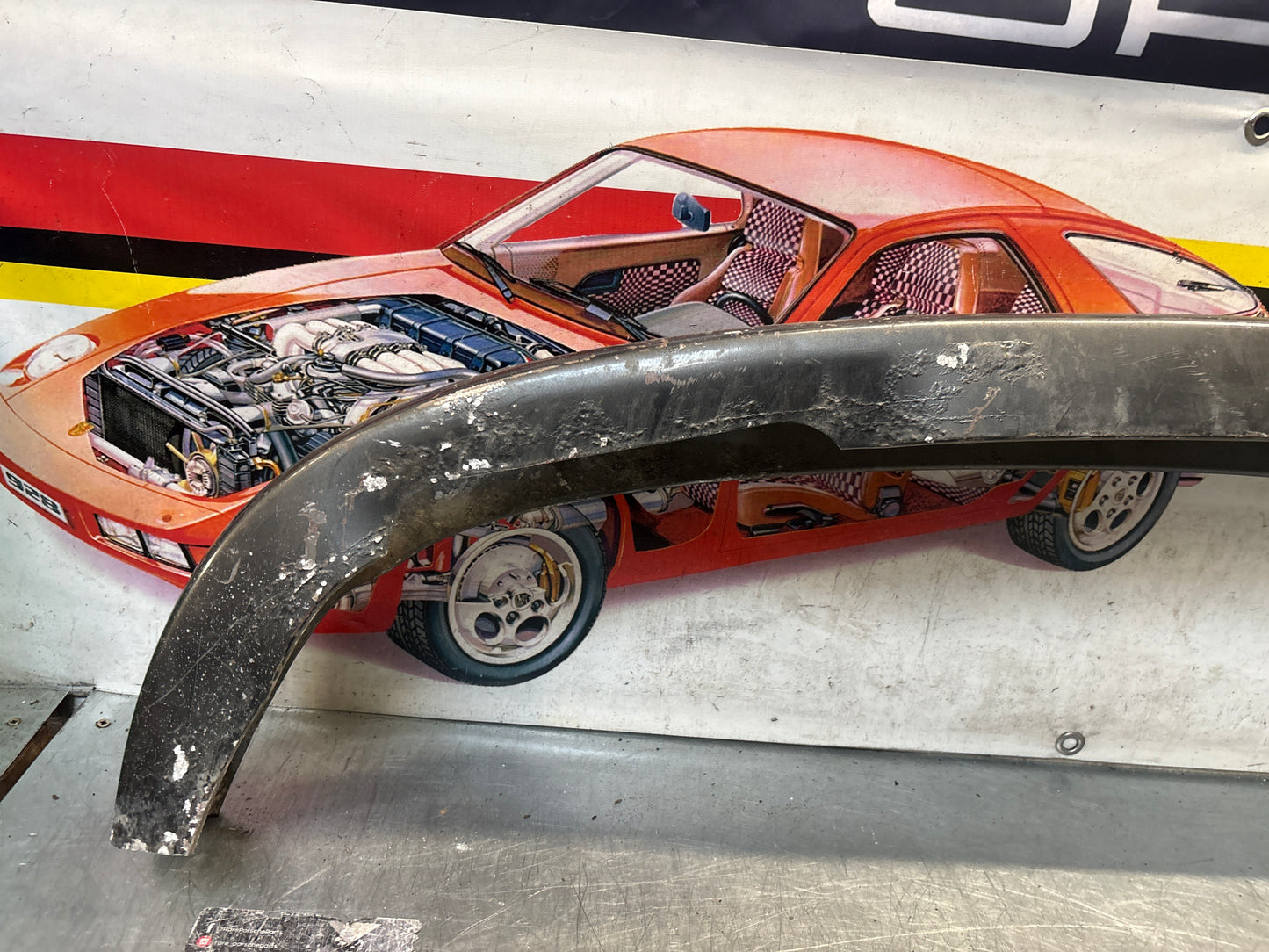 Porsche 911 G front bumper, used 91150501112