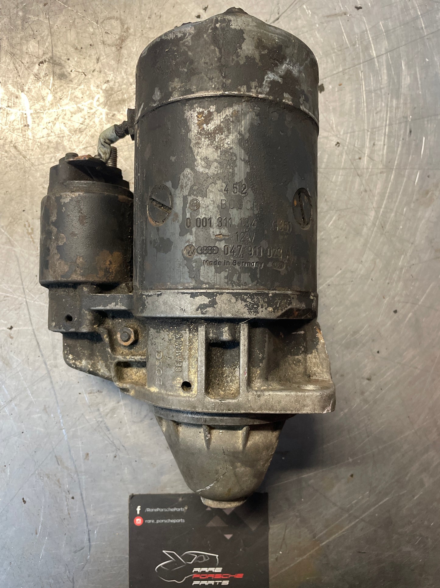 Porsche 924 / 944 starter motor, used 0001311134 / 047911023A