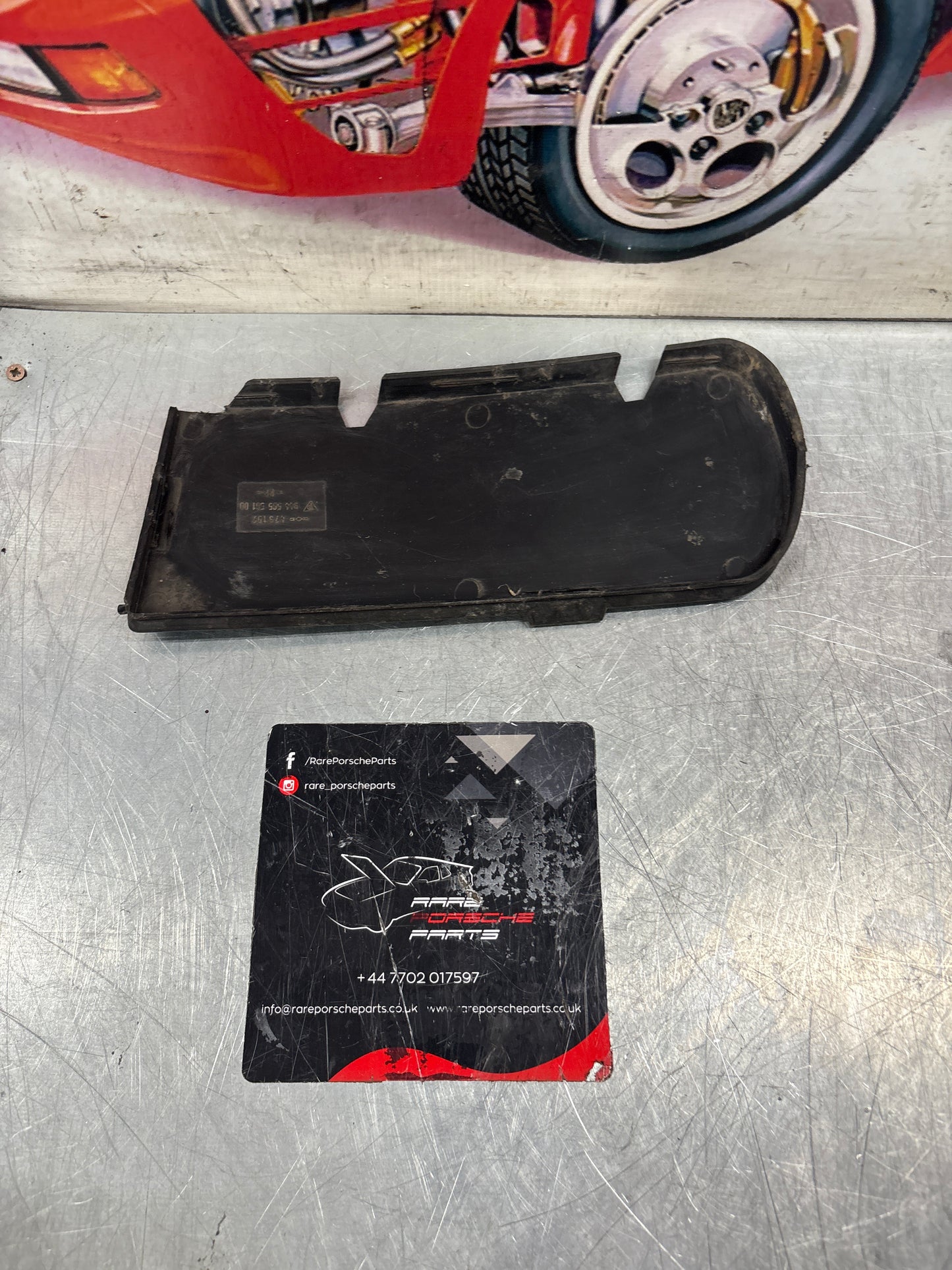 Porsche 968 front bumper cover, used 94450556100