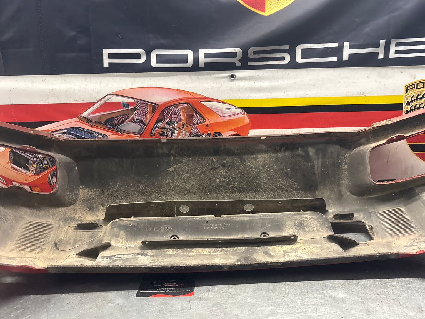 Porsche 928 rear bumper, used 928505023