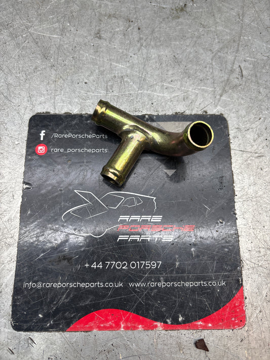 Porsche 944 924 Brake booster hose Connecting Piece metal type 94411036302, refurbished