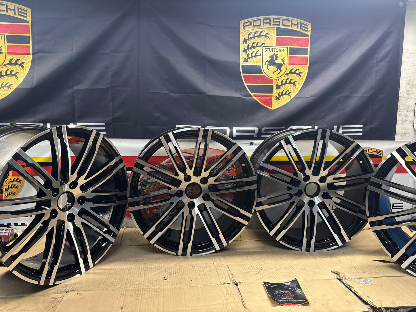 Porsche Cayenne 21-inch wheel set 92A Turbo III wheel 7P5601025AE, refurbished