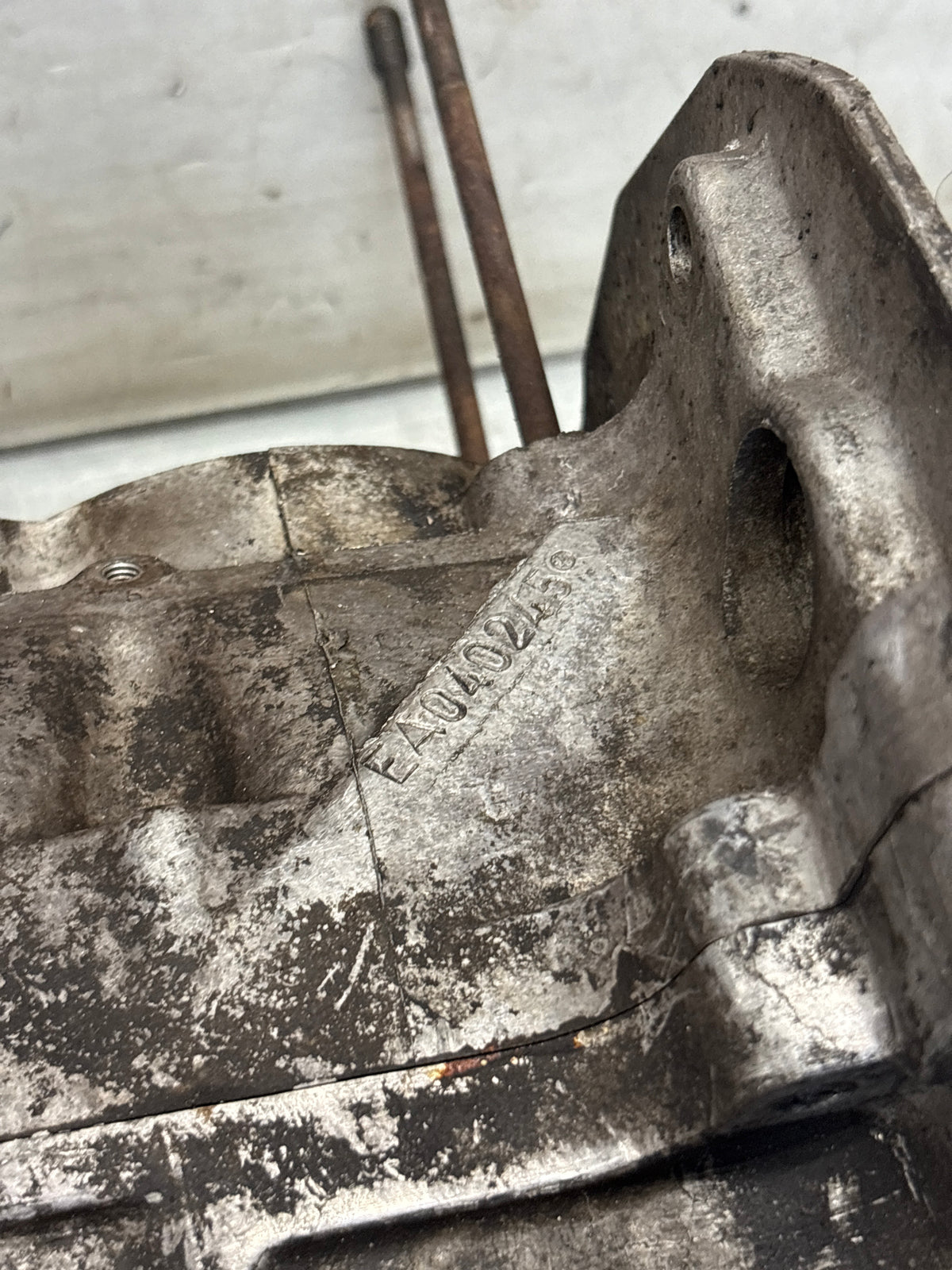Porsche 914 1.7L engine case, used EA040245