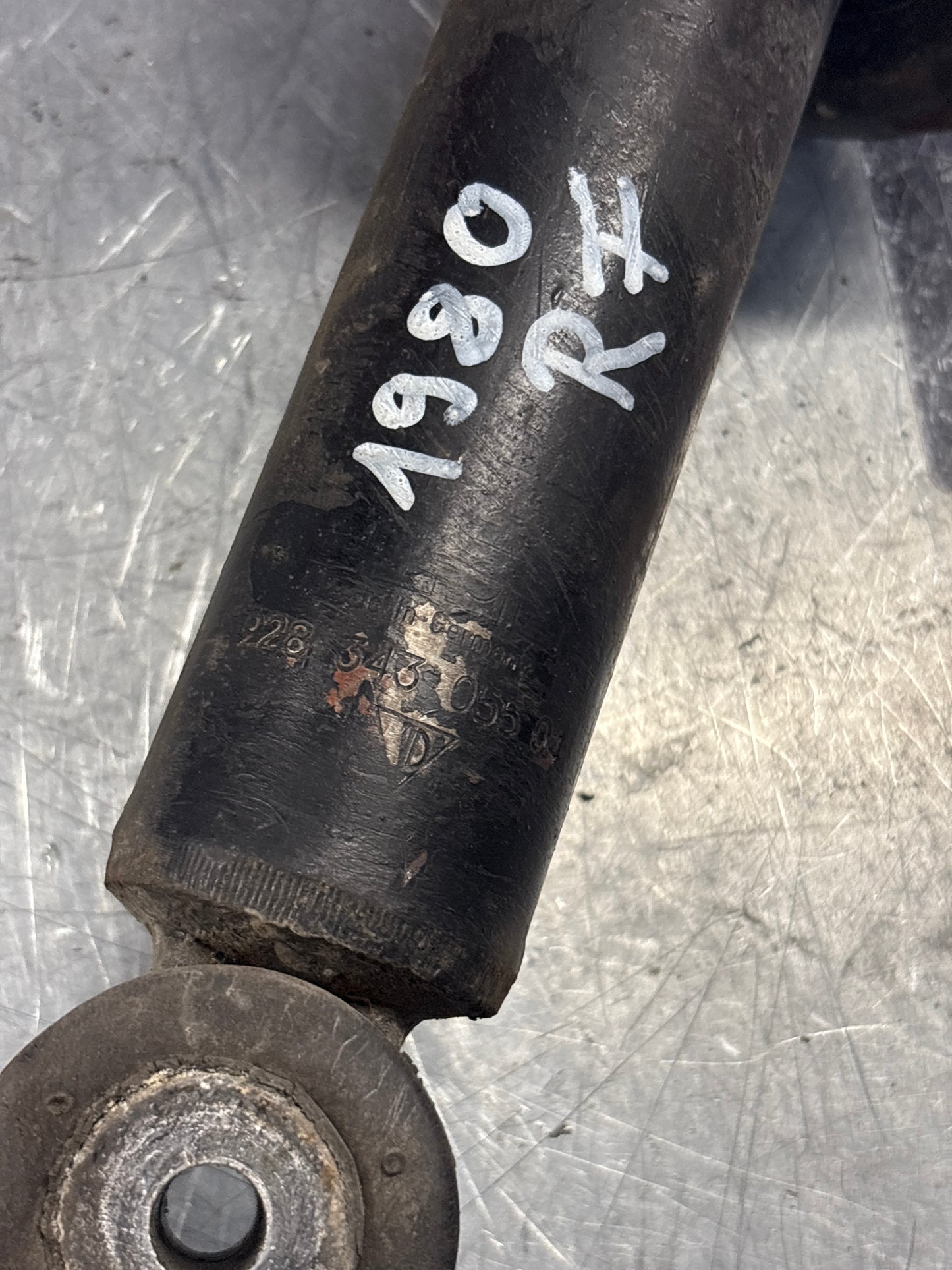 Porsche 928 front shock absorber, used 92834305504