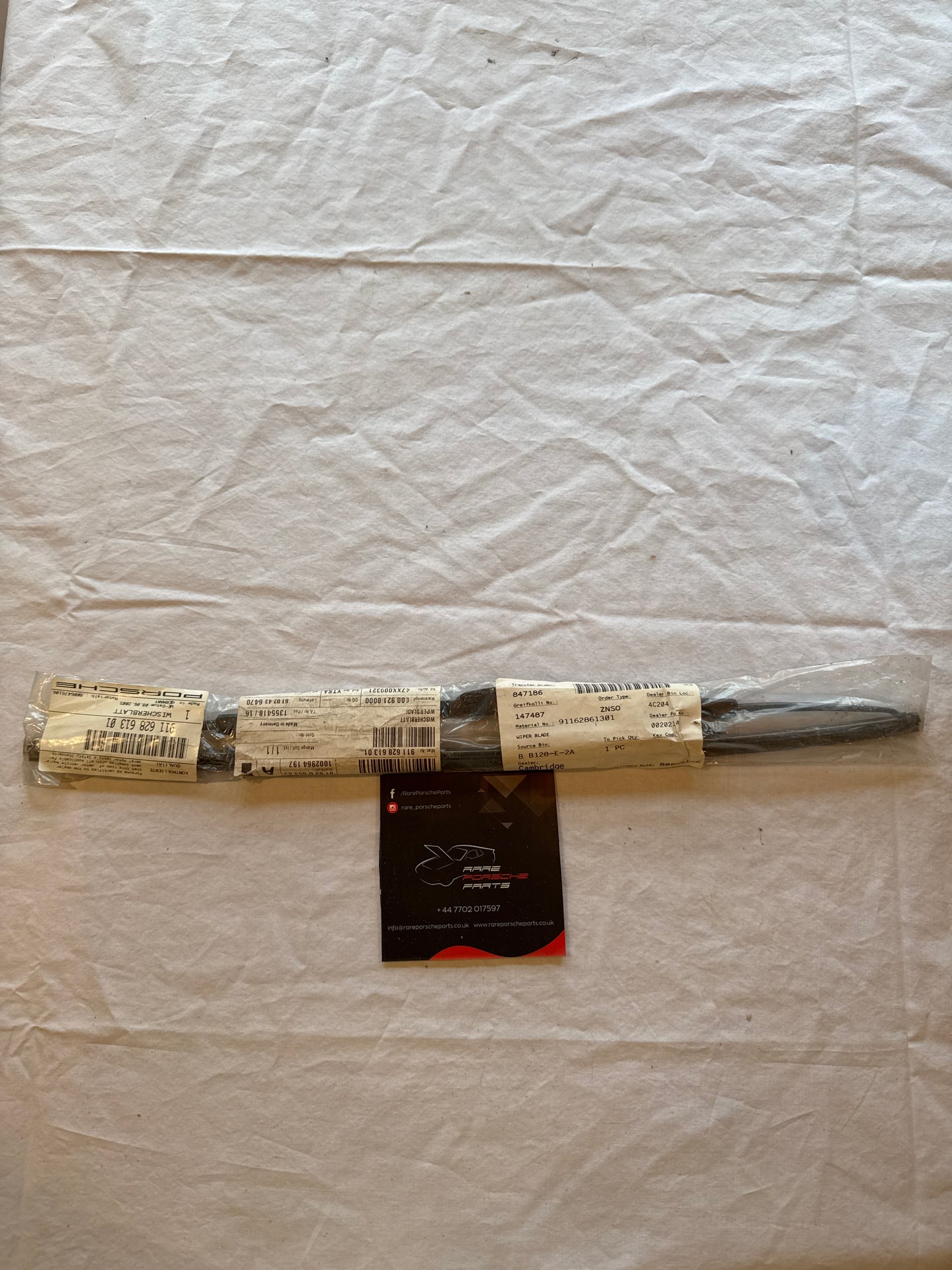 Porsche 911 wiper blade 91162861301 NOS