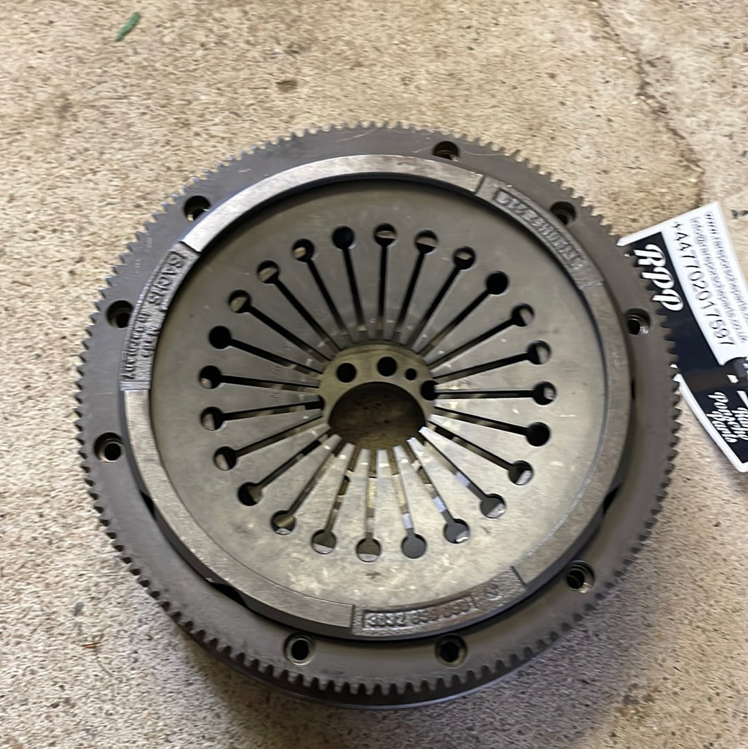Porsche 944/924S pressure plate with 225mm disc and flywheel, refurbished (without release bearing)