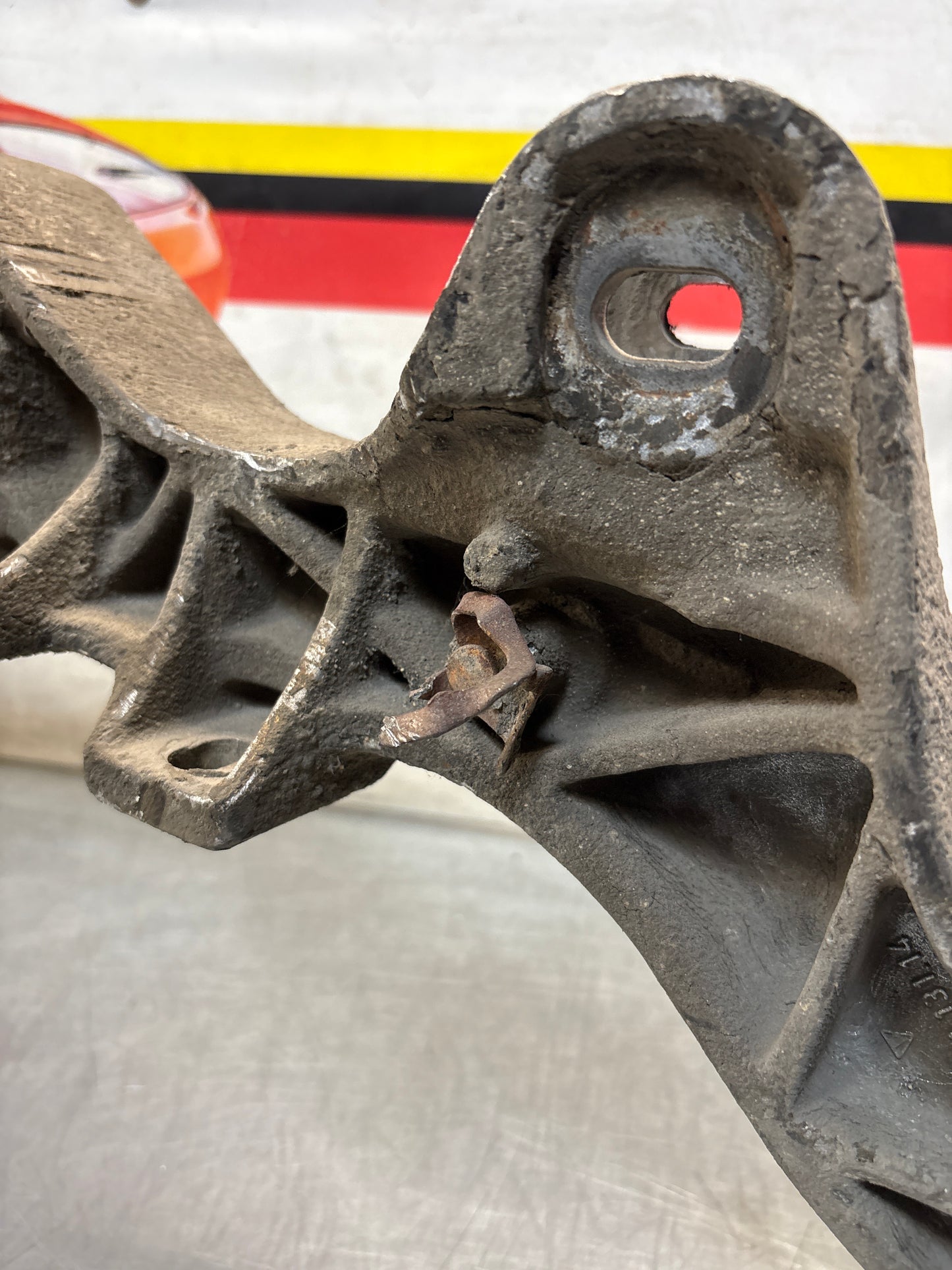 Porsche 928 rear gearbox subframe, used 92833113114
