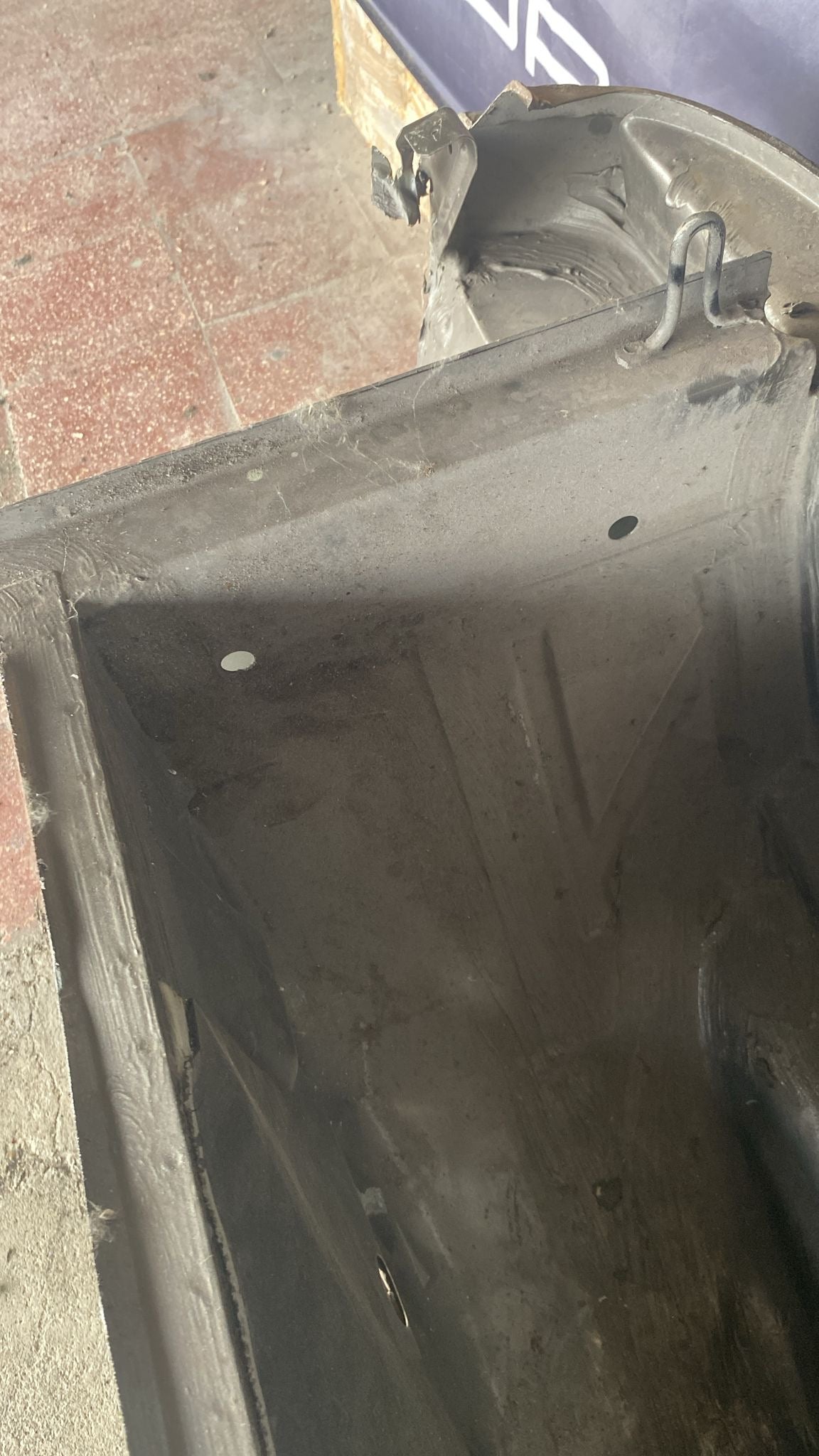 Porsche 944 complete rear cut used, 94450303701