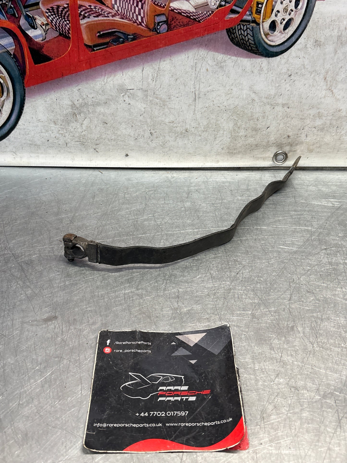 Porsche 928 Ground strap, used 92861200913