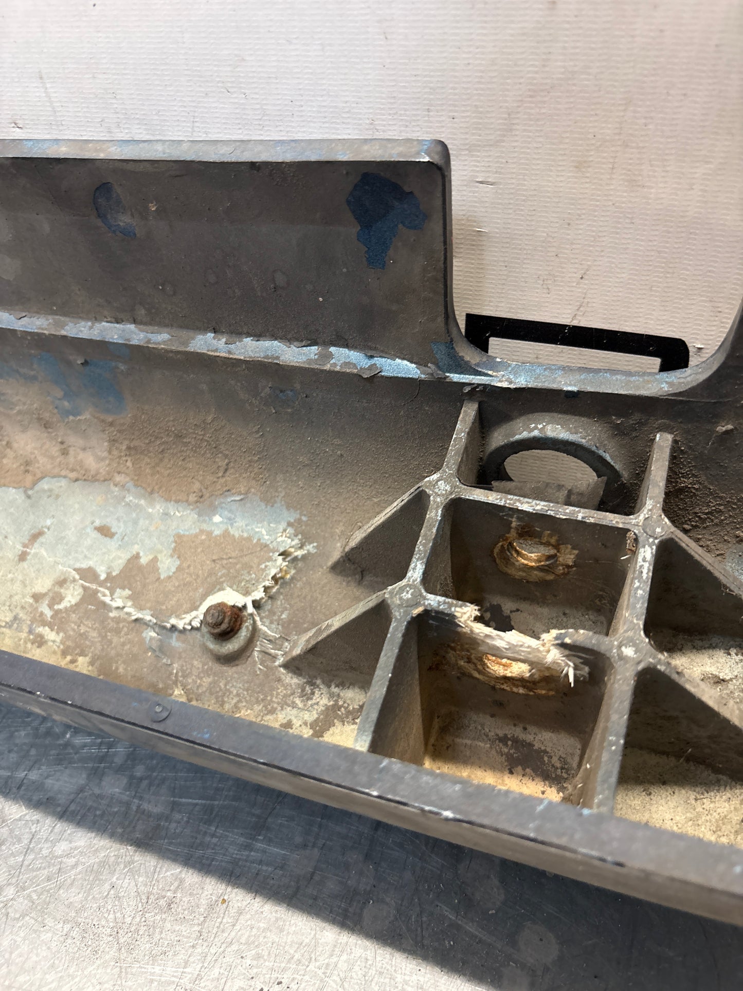 Porsche 924/924S rear bumper, used 477807313