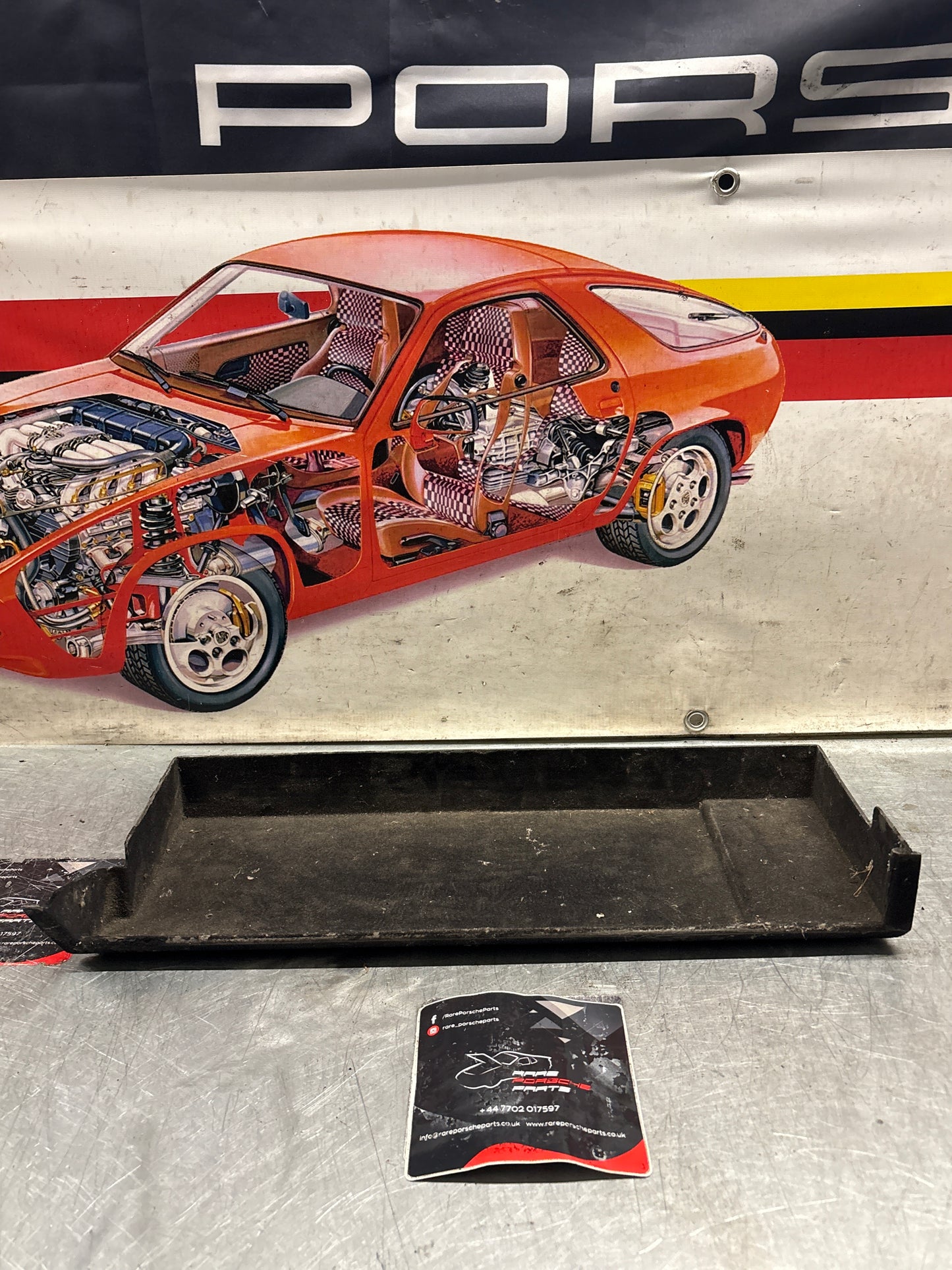 Porsche 924 944 under glove box shelf 477857836 LHD only, used