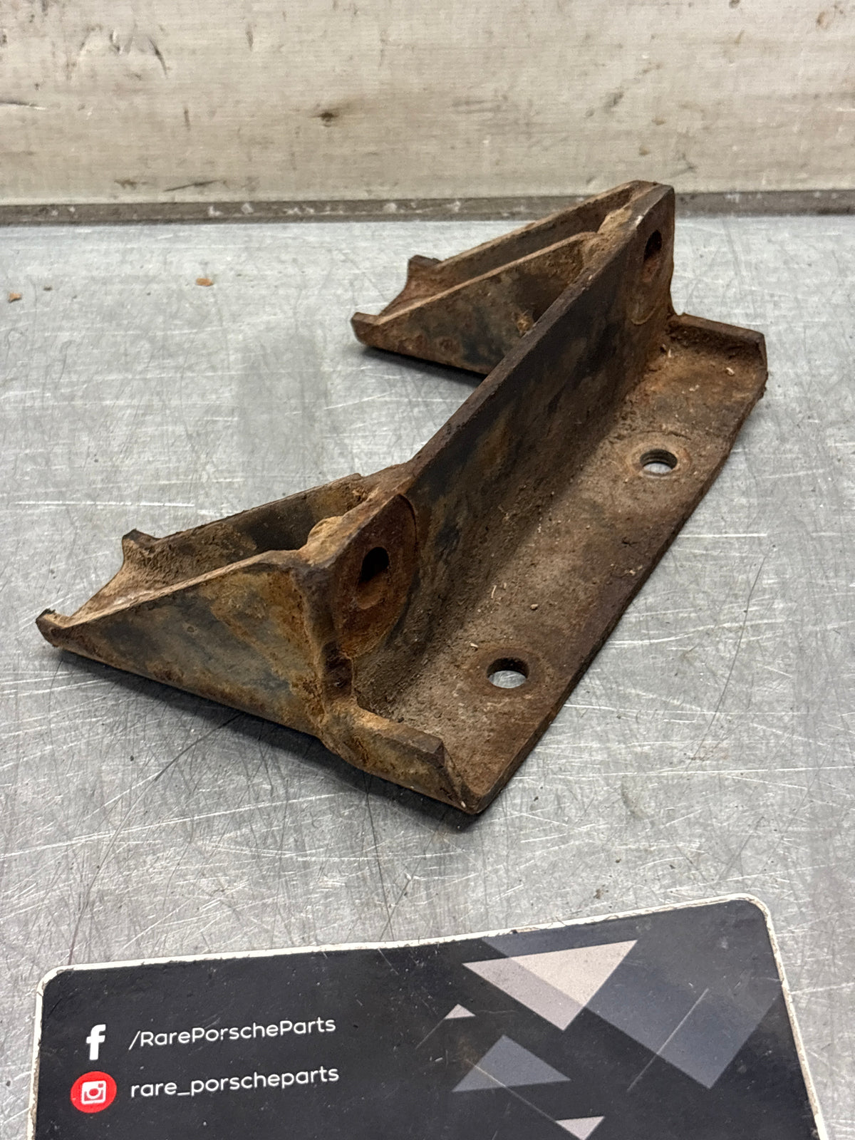 Porsche 914 engine mount support plate, used 022199291