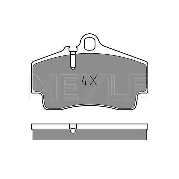 Porsche 986 987 996 997 Brake Pad Set, Rear, 98635293910 New