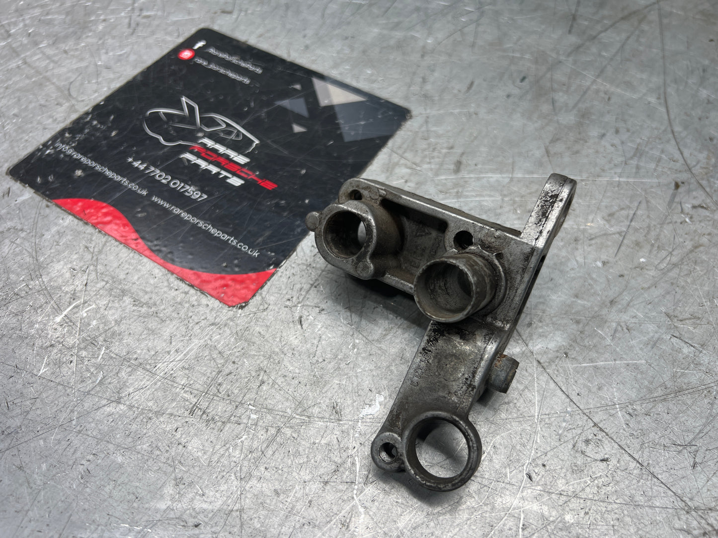 Porsche 944 S flywheel sensor Bell-housing bracket, used 94410132107