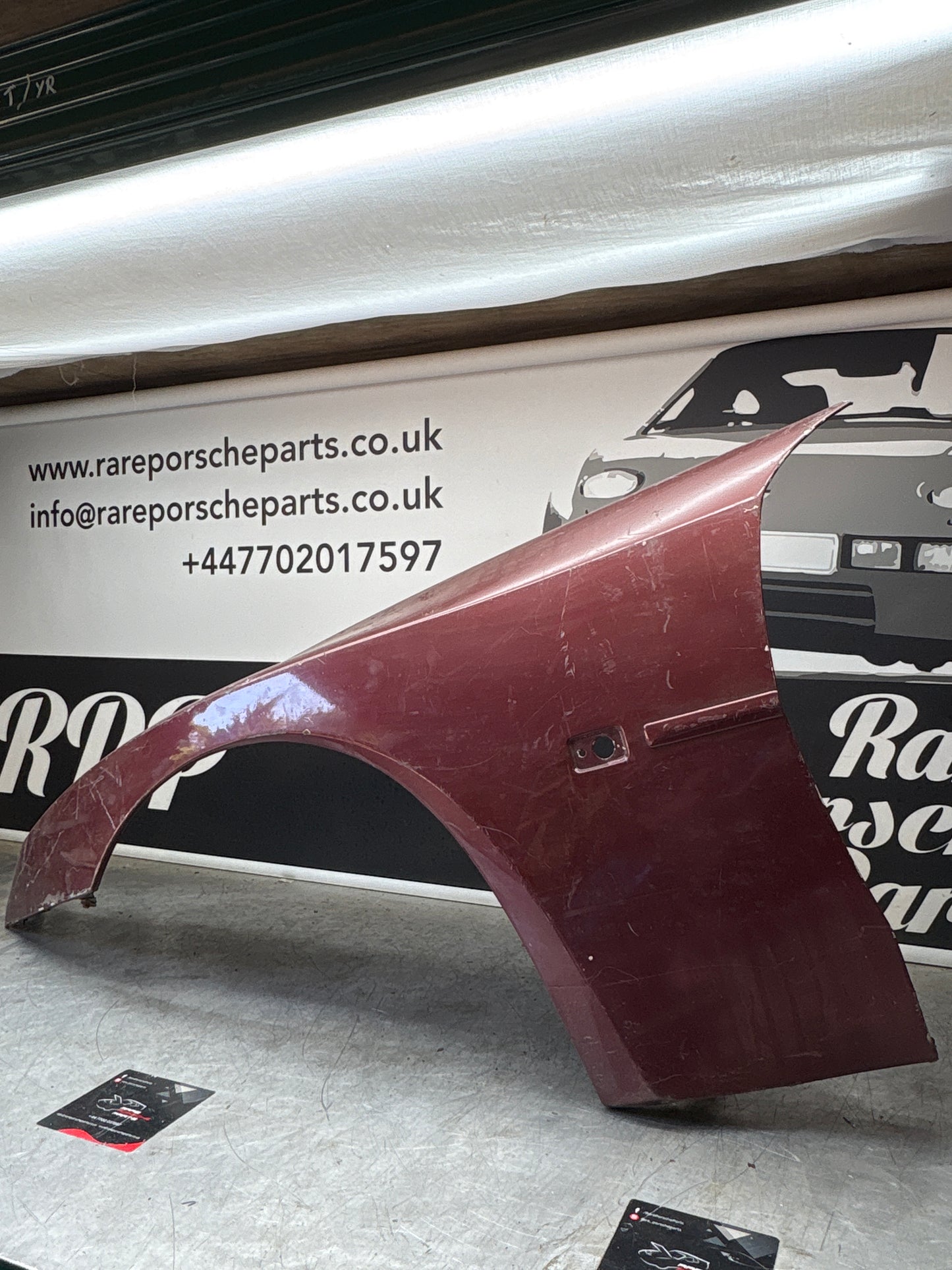 Porsche 944 left front wing, please see photos, used
