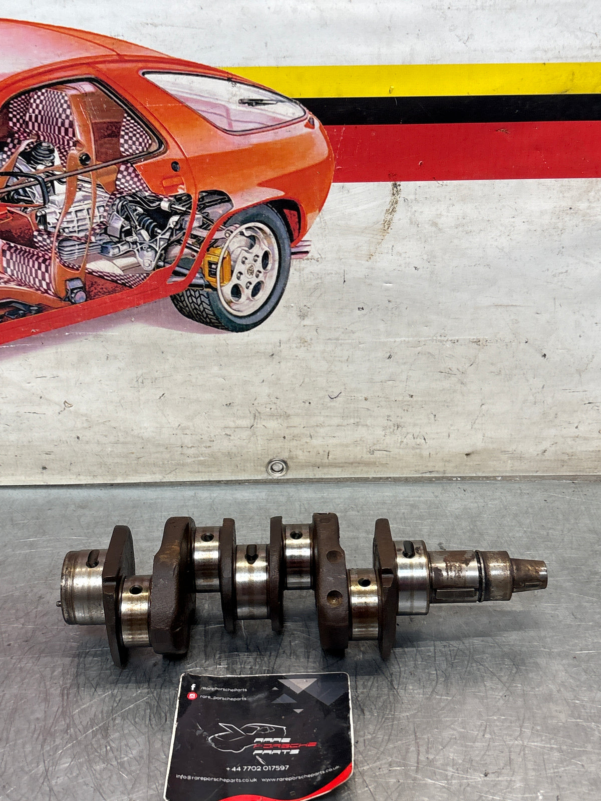 Porsche 914 1.7 crankshaft, 021105101, used