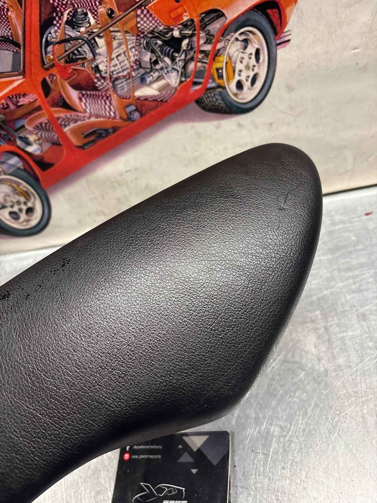 Porsche Boxster 986 RHD dashboard cluster trim,black used 98655205600 / 98655205601