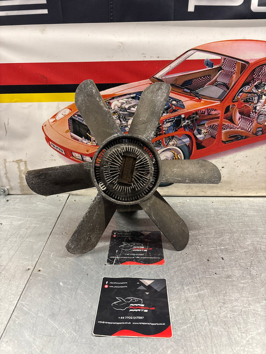 Porsche 928 Engine cooling viscous fan with bracket used 92810613701, 9281061101R