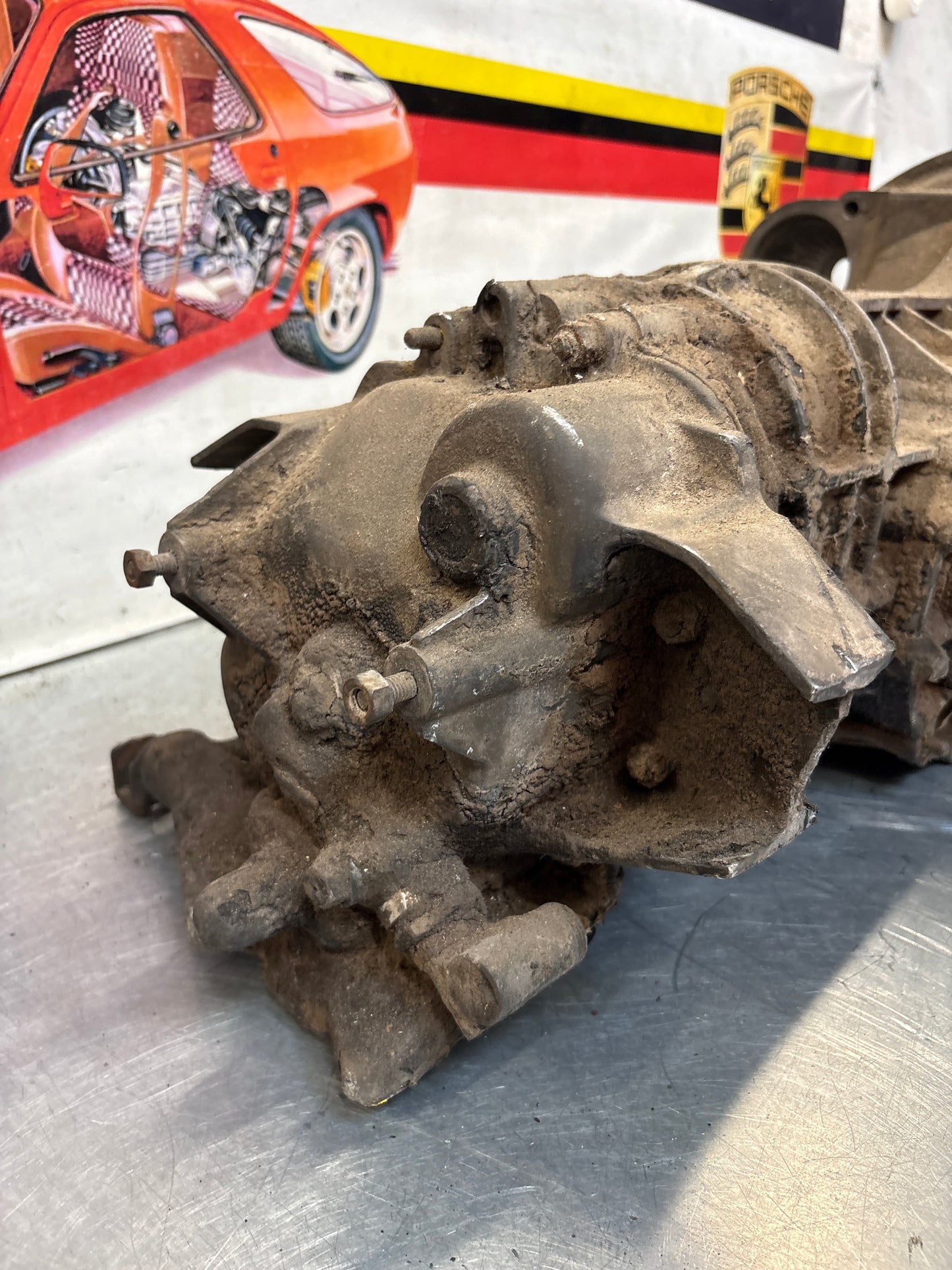 Porsche 914 transmission, used, for spares or repair unknown condition HA0023845
