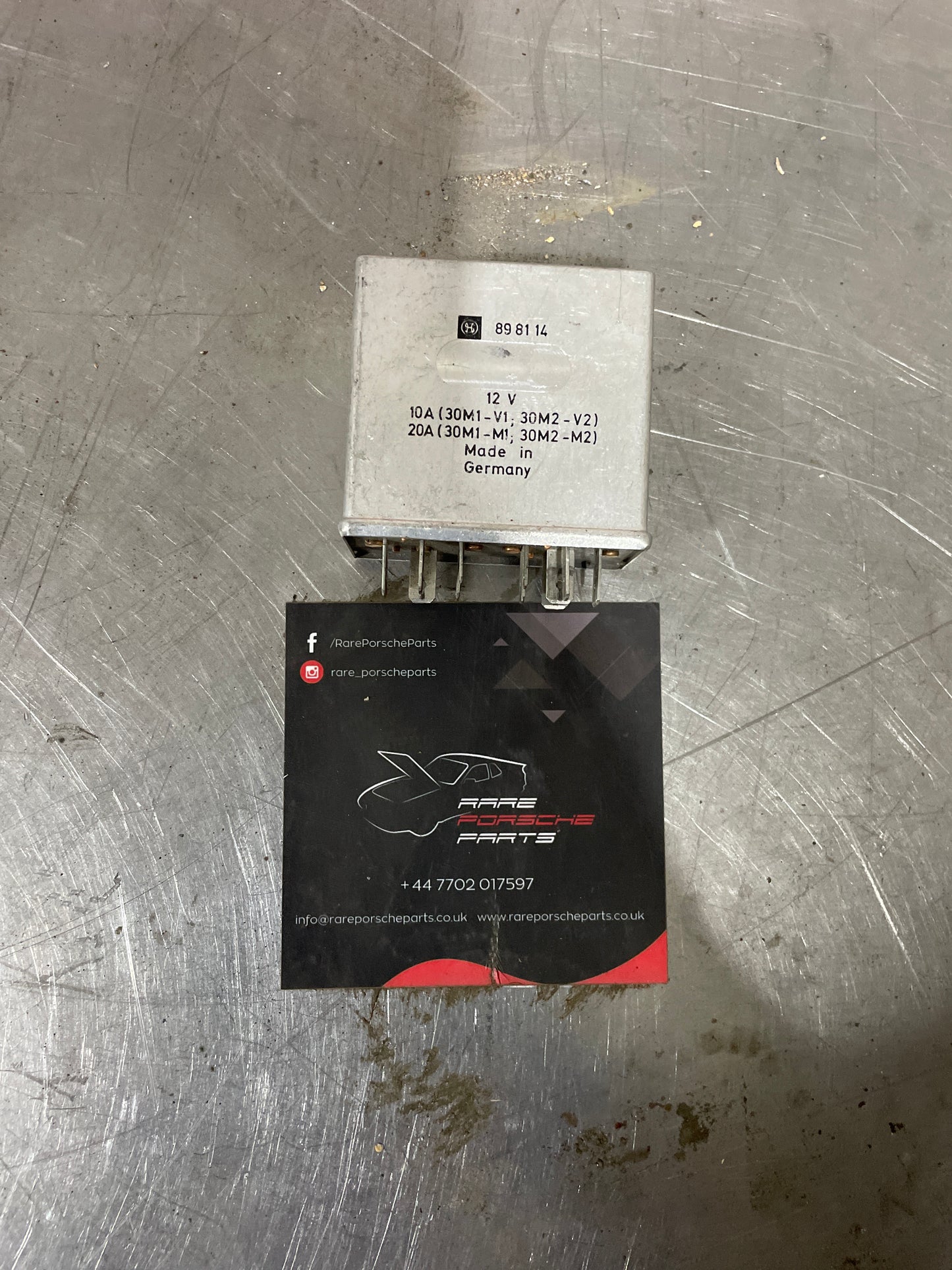 Relè ventola raffreddamento radiatore Porsche 944 94461510401 944 615 104 01, usato