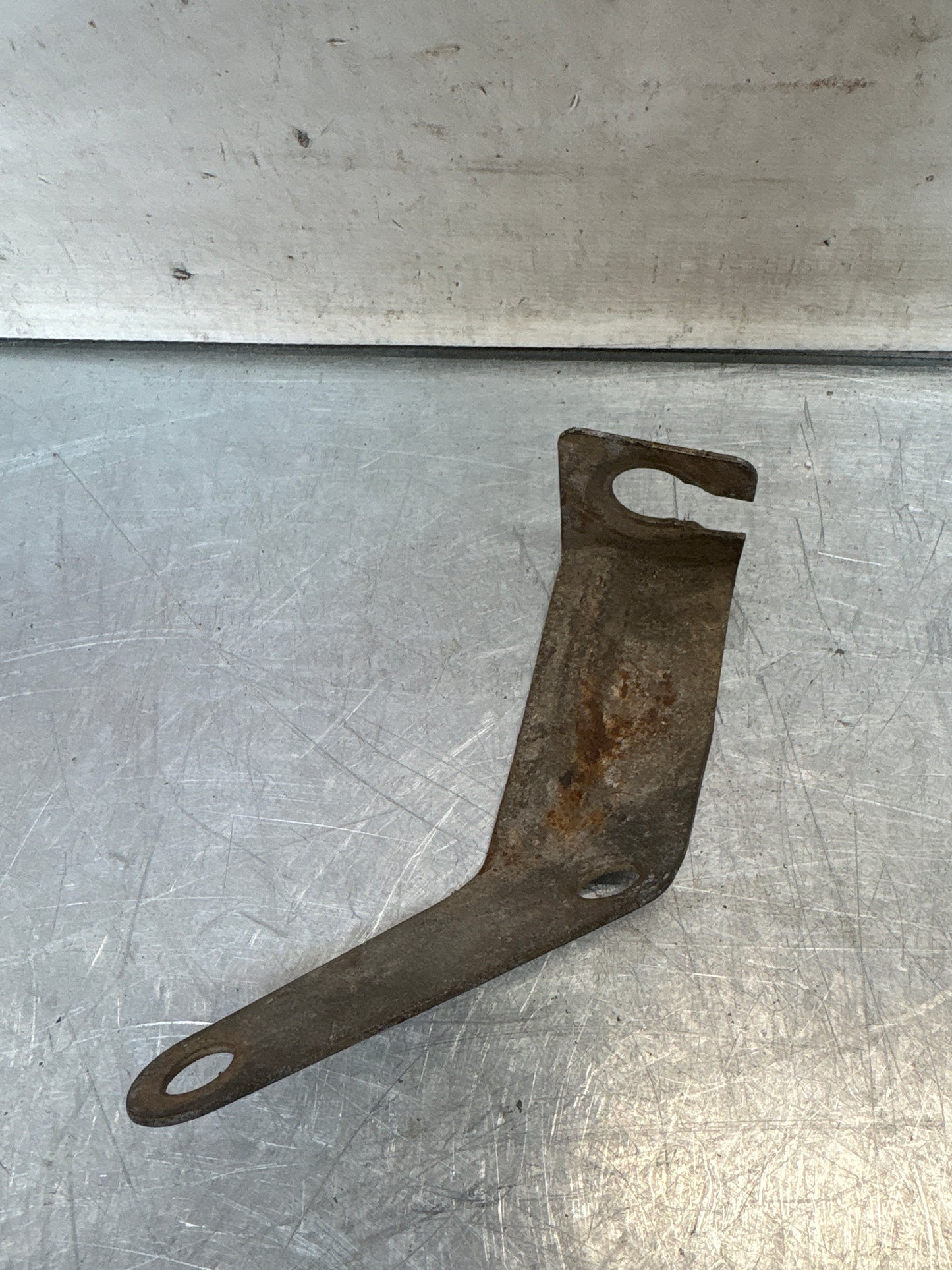 Porsche 924 Turbo, Carrera GT clutch hose bracket, used 477721191