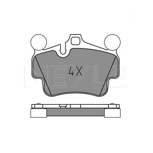 Porsche 987 997 Brake Pad Set, Front or Rear, 99735193906 New