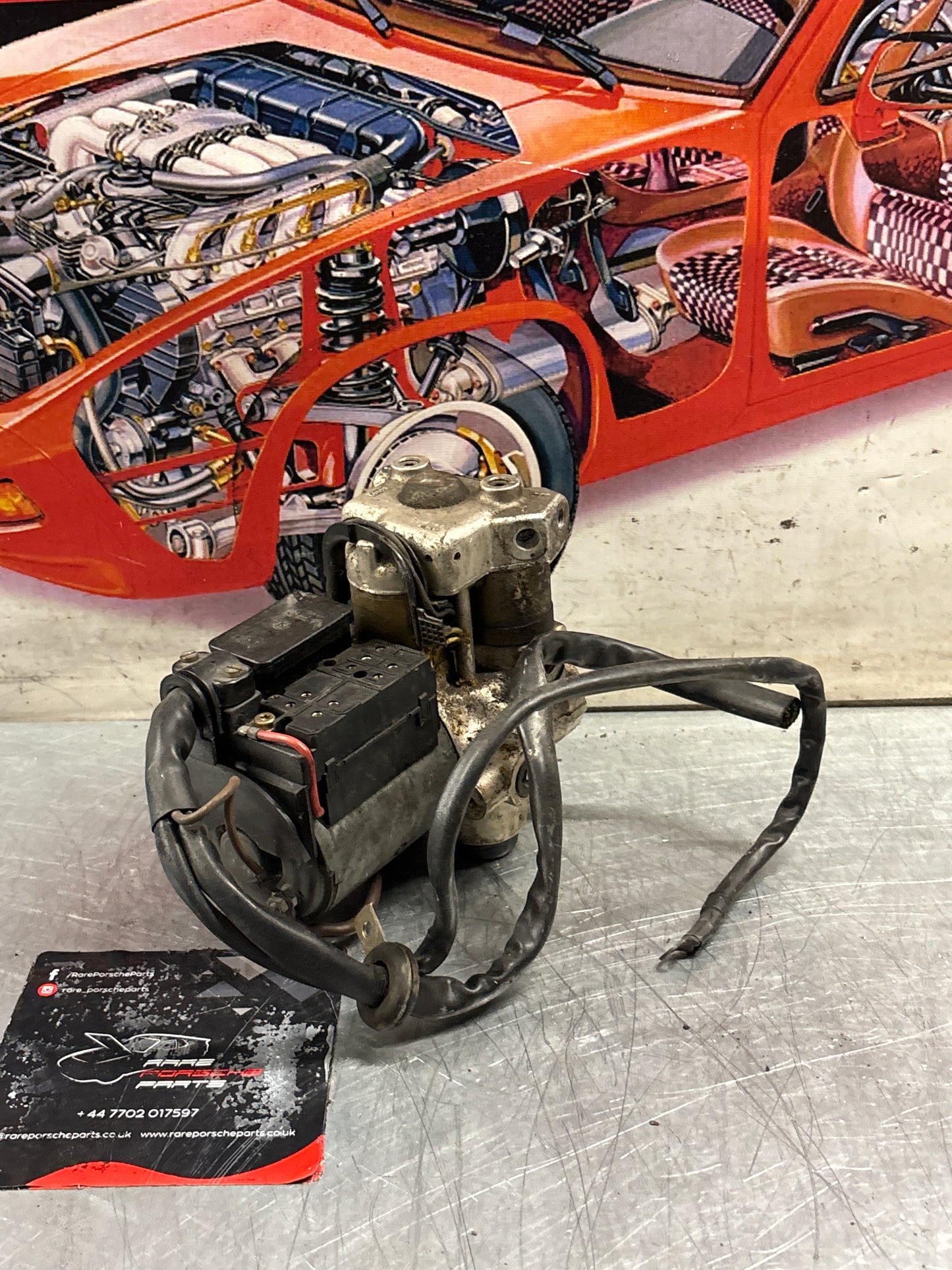 Porsche 928 85.5- ABS Pump module block, used 0265200009