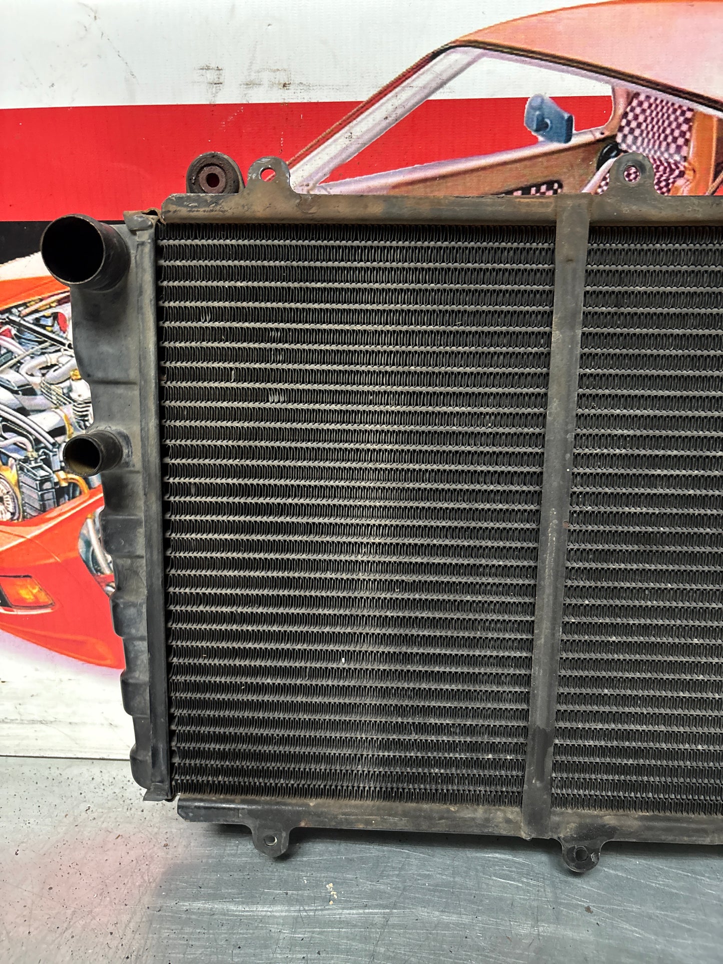 Porsche 924 radiator used 477121251A pressure tested